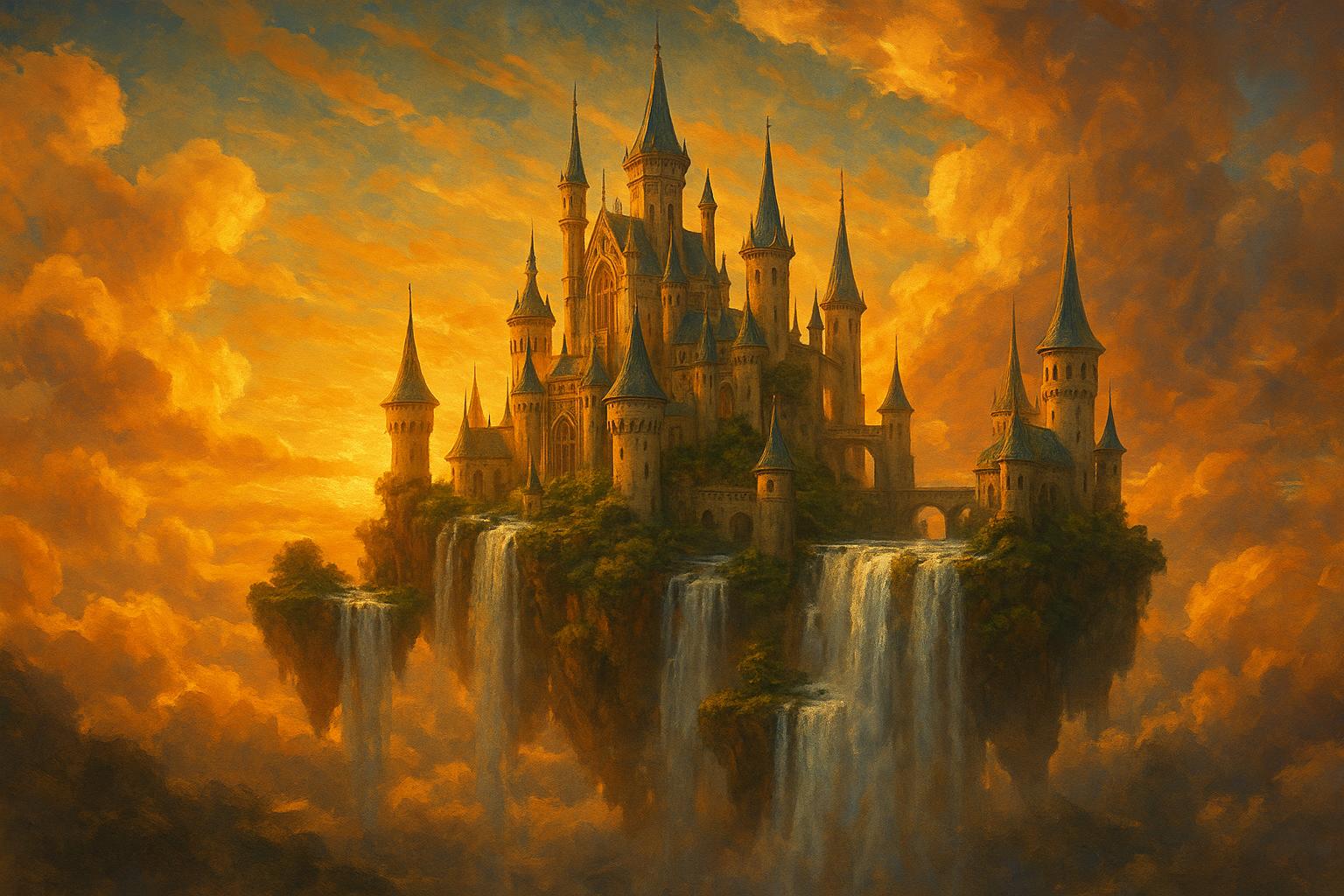 Castle in the Clouds jigsaw puzzle preview