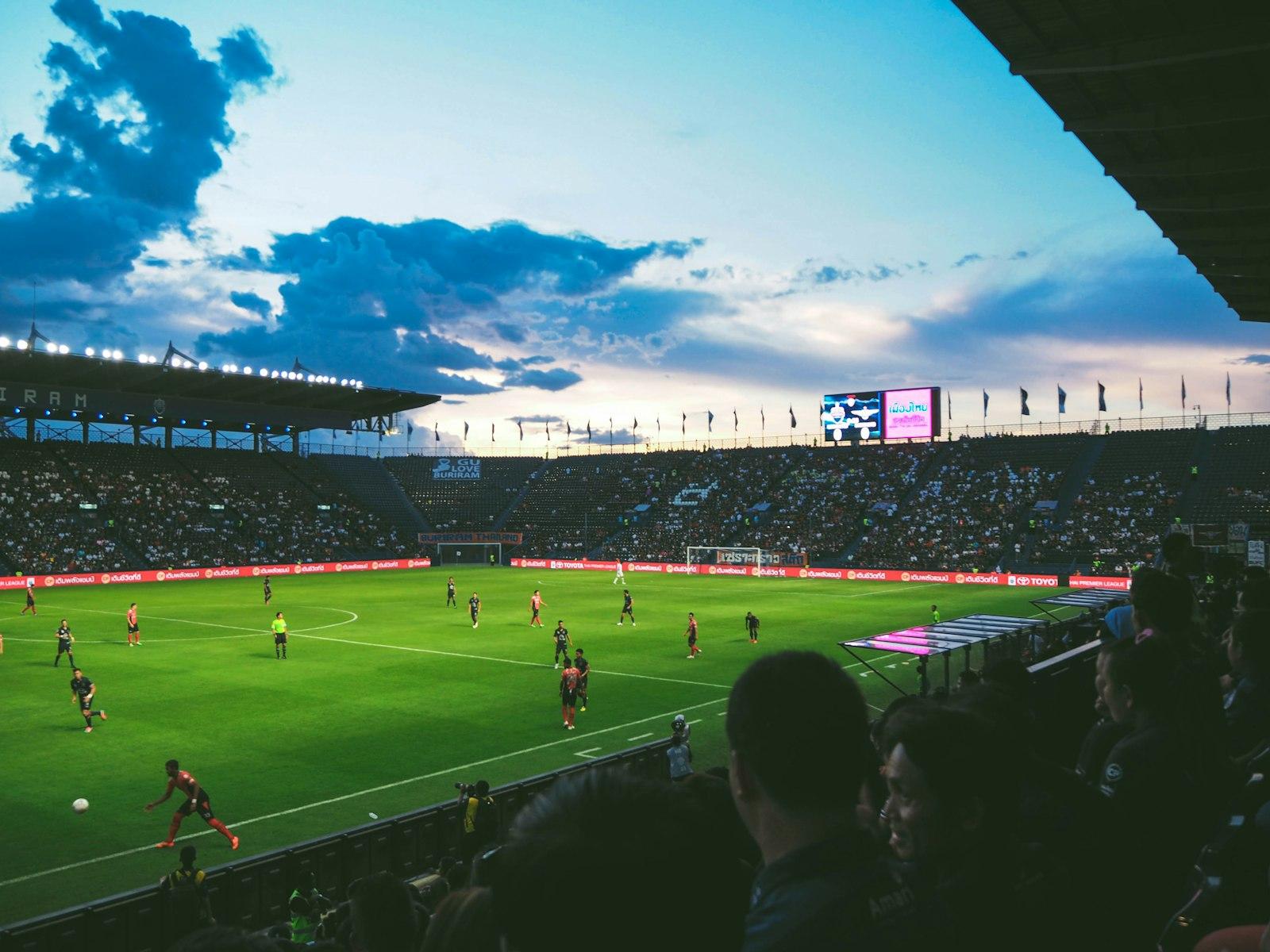 Football Game From Crowd jigsaw puzzle preview