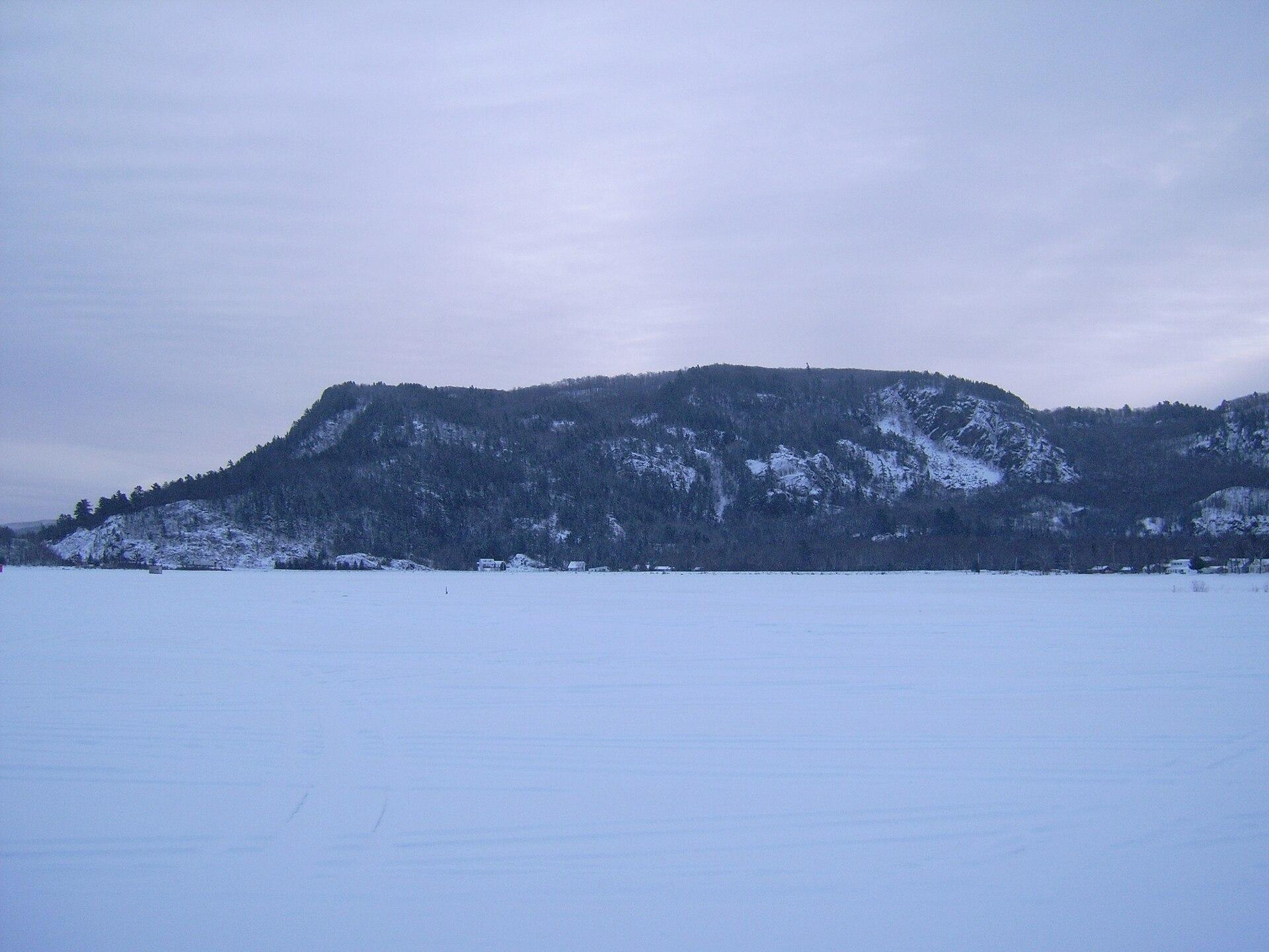 Frozen Lake at Sunrise jigsaw puzzle preview
