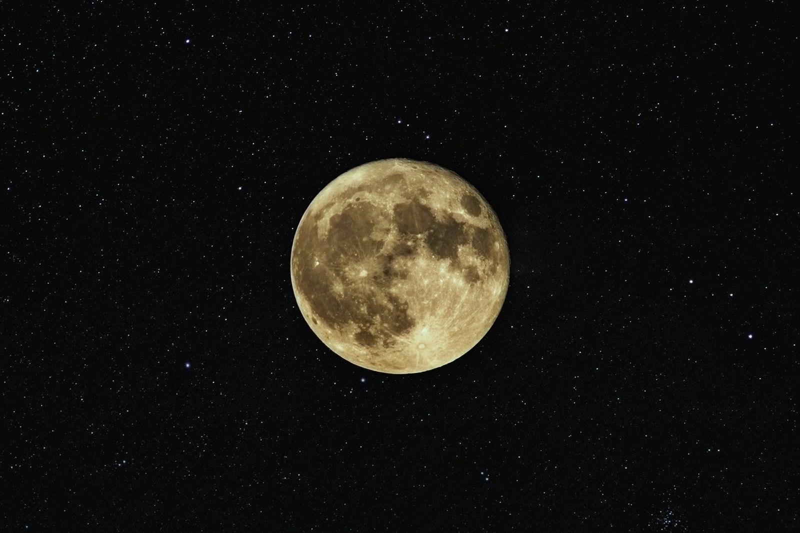 Full Moon Above Popovec jigsaw puzzle preview