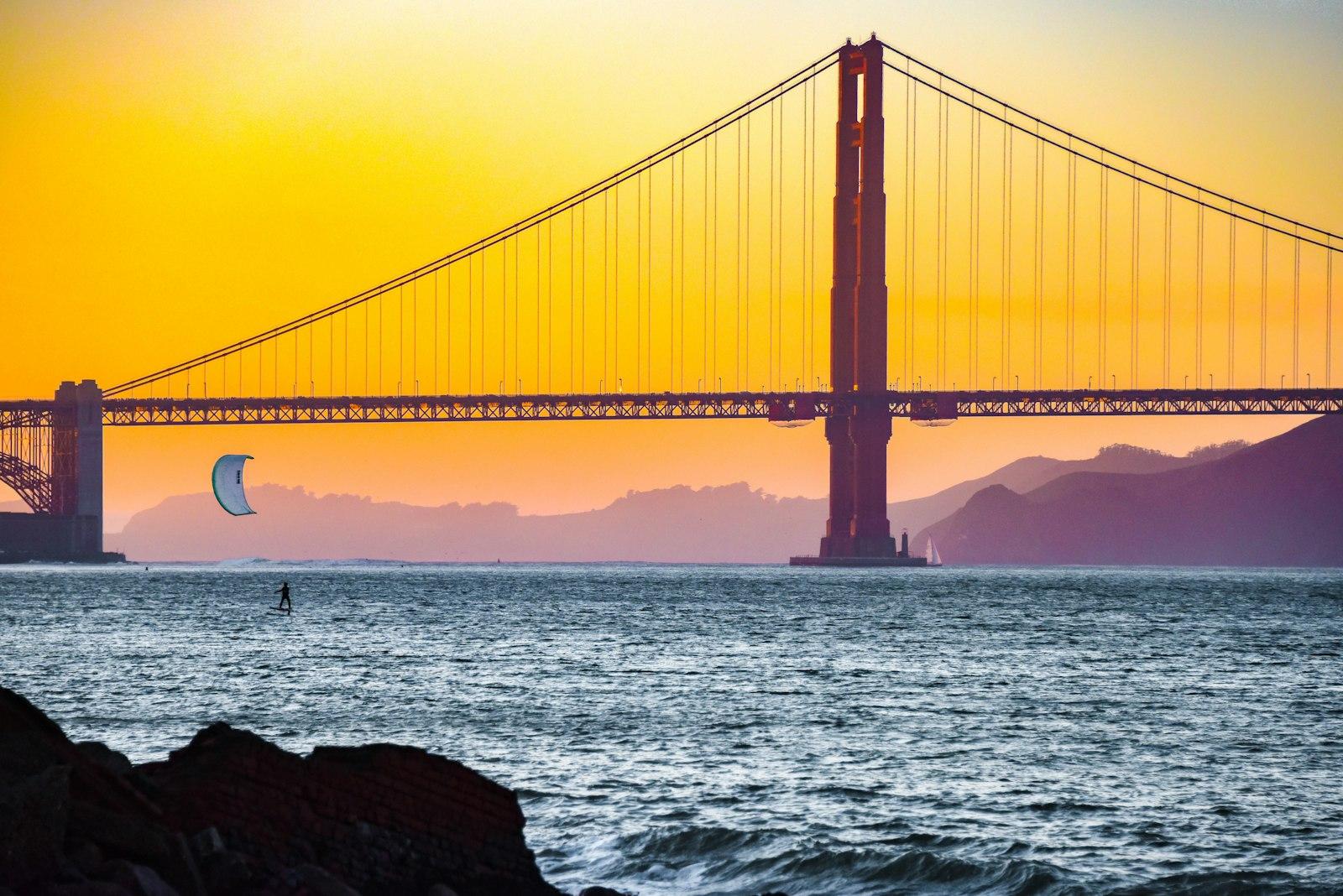 Golden Gate Bridge At Dusk jigsaw puzzle preview