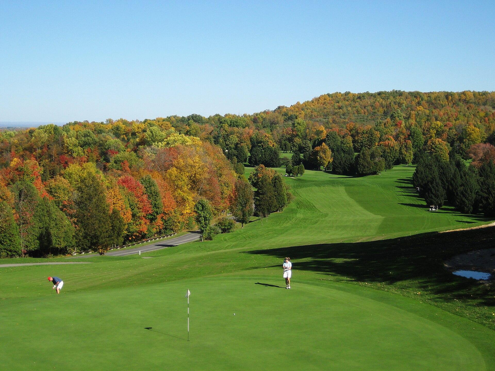 Golf Course Green jigsaw puzzle preview