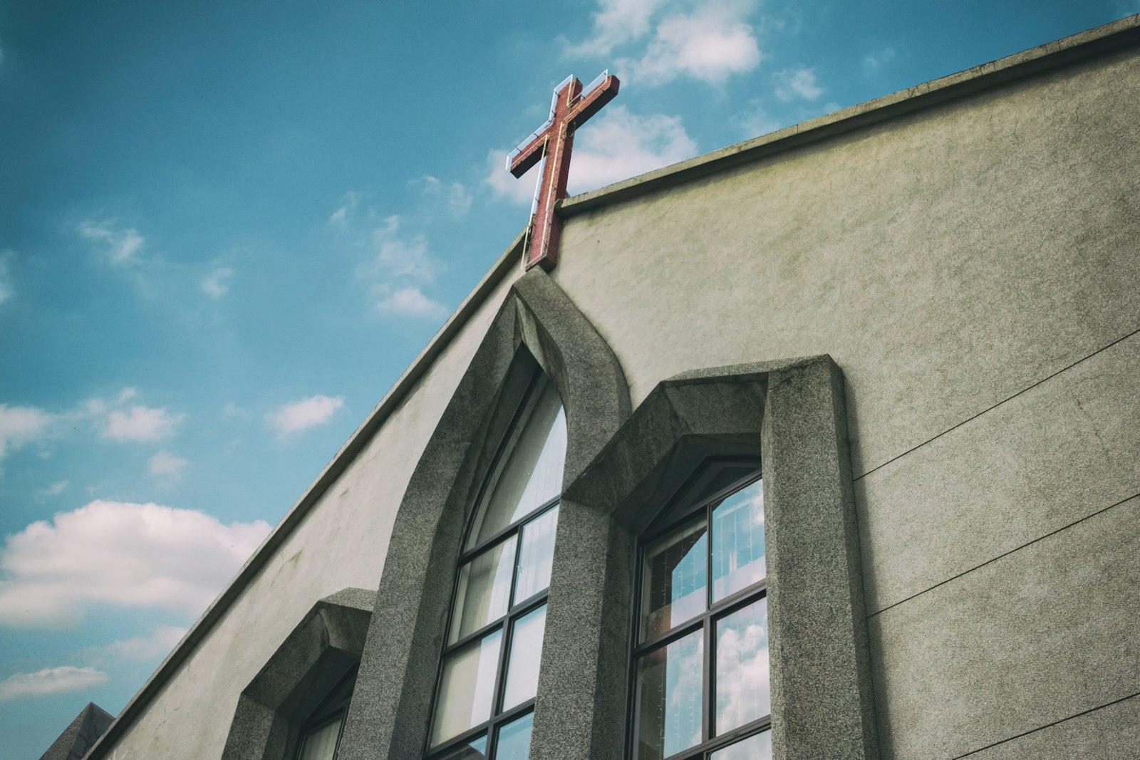 Gray Concrete Church jigsaw puzzle preview