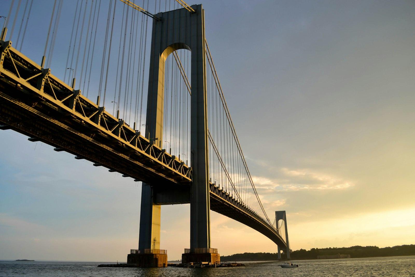 Gray Metal Bridge Across Body Of Water jigsaw puzzle preview