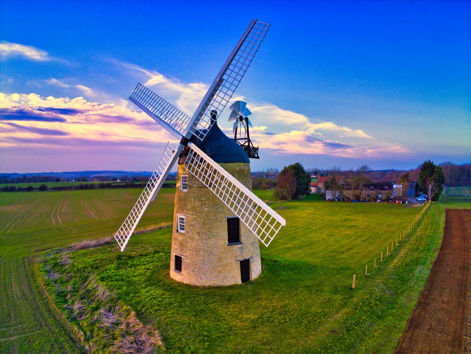 Great Hasley Windmill jigsaw puzzle preview