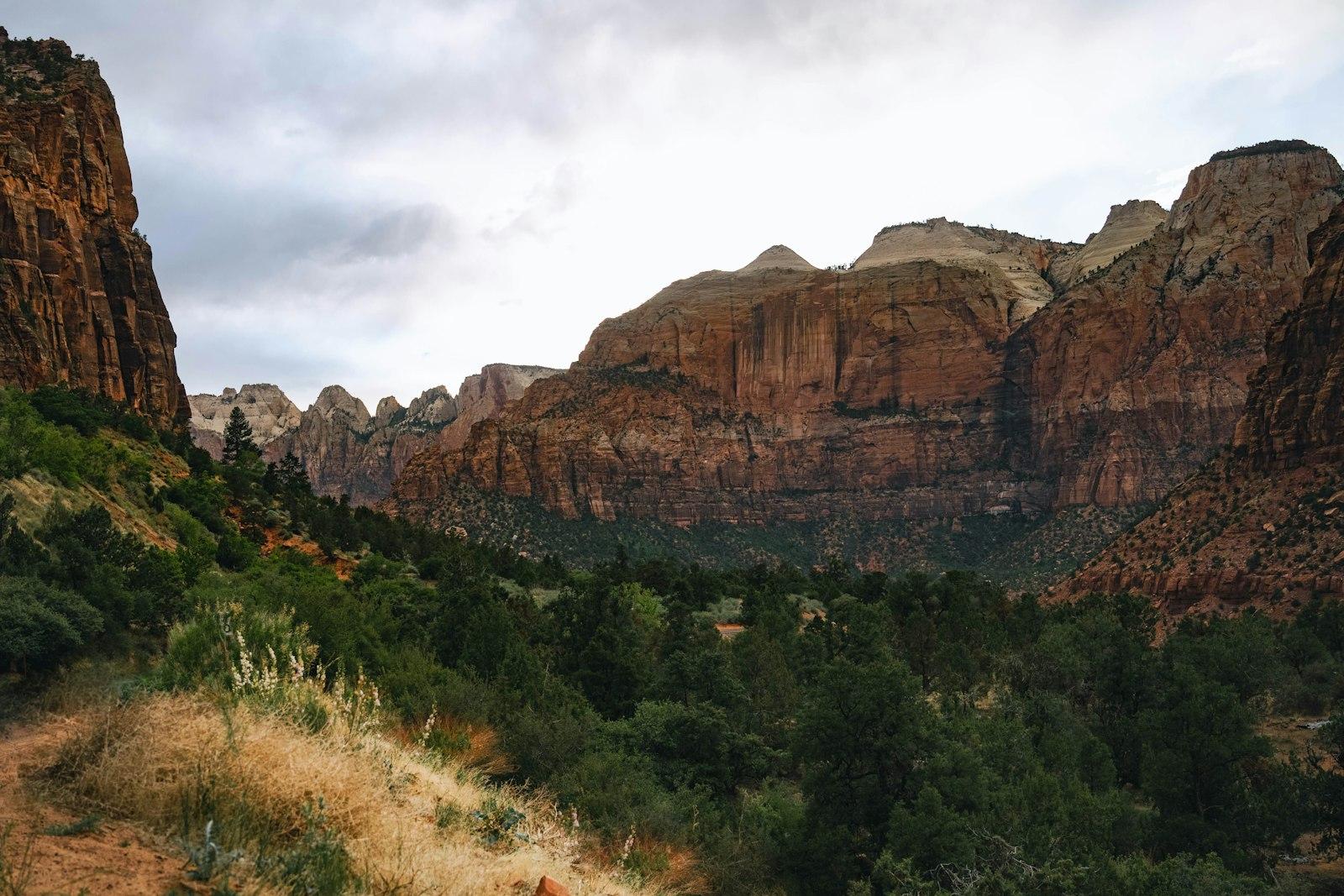 Green Grass And Brown Mountain Under White Clouds jigsaw puzzle preview