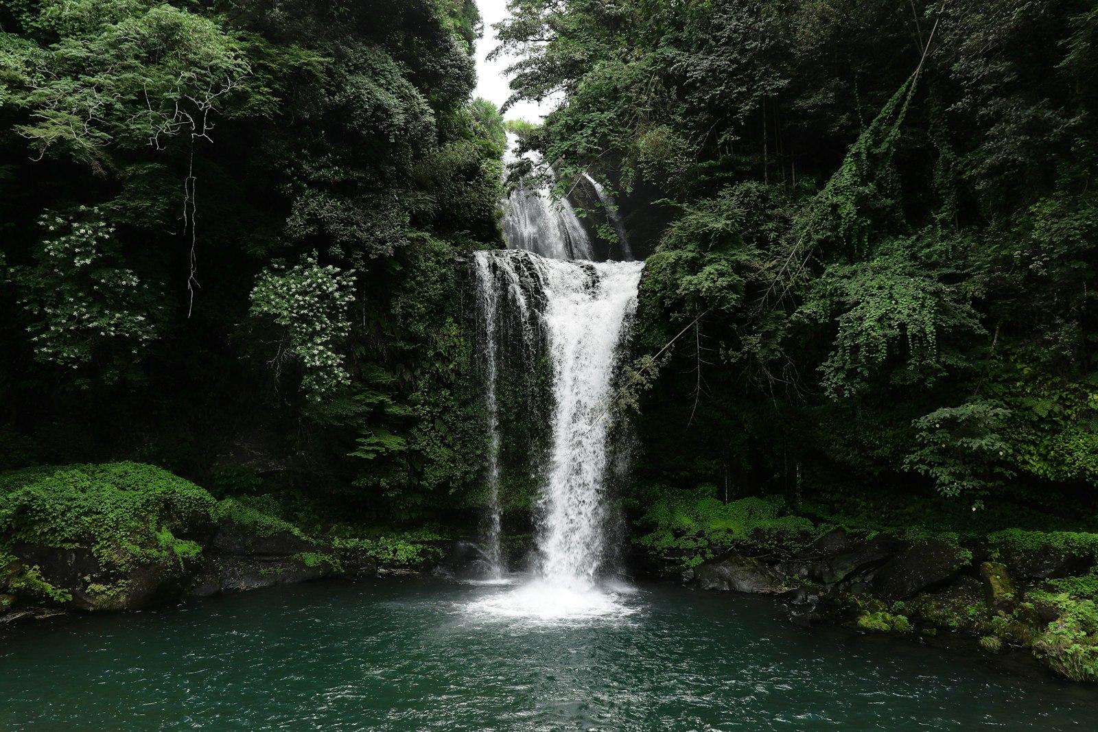 Green Waterfall jigsaw puzzle preview