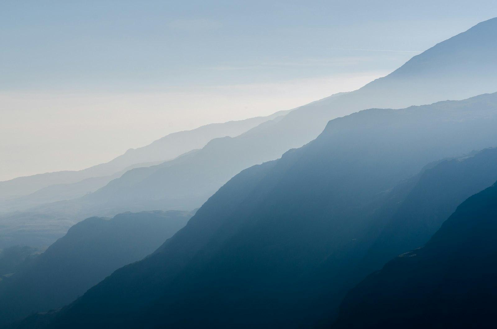 Hazy Mountains jigsaw puzzle preview