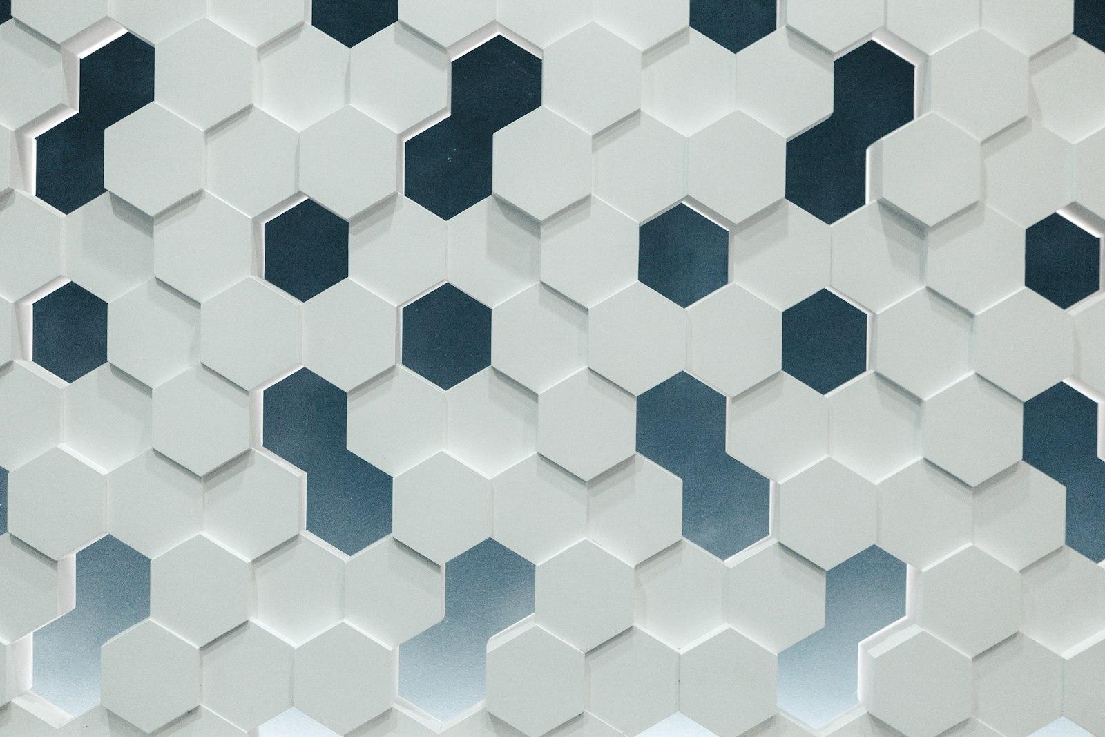 Hexagon Pattern Wall jigsaw puzzle preview