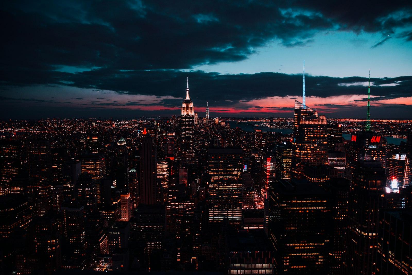 High-Angle View Photography Of Urban jigsaw puzzle preview