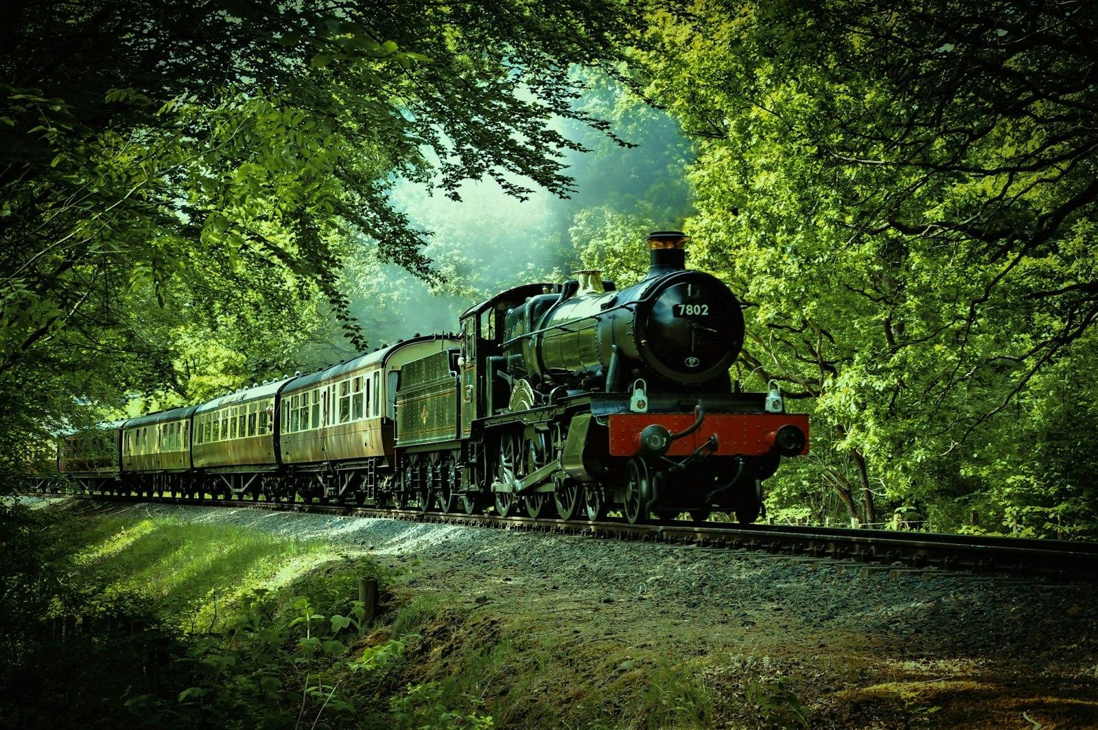 I Love Steam Trains And Out Walking In Worcestersh jigsaw puzzle preview