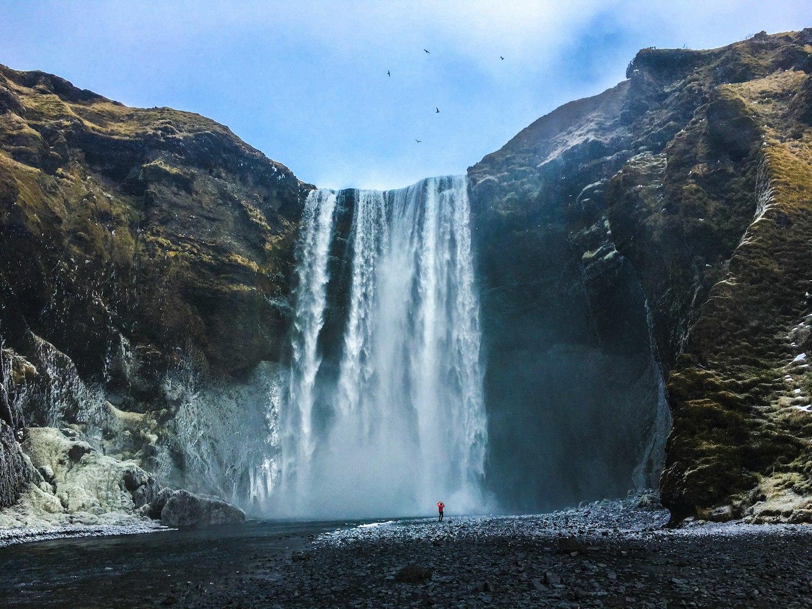 I Was Walking To Get Closer To The Waterfall jigsaw puzzle preview