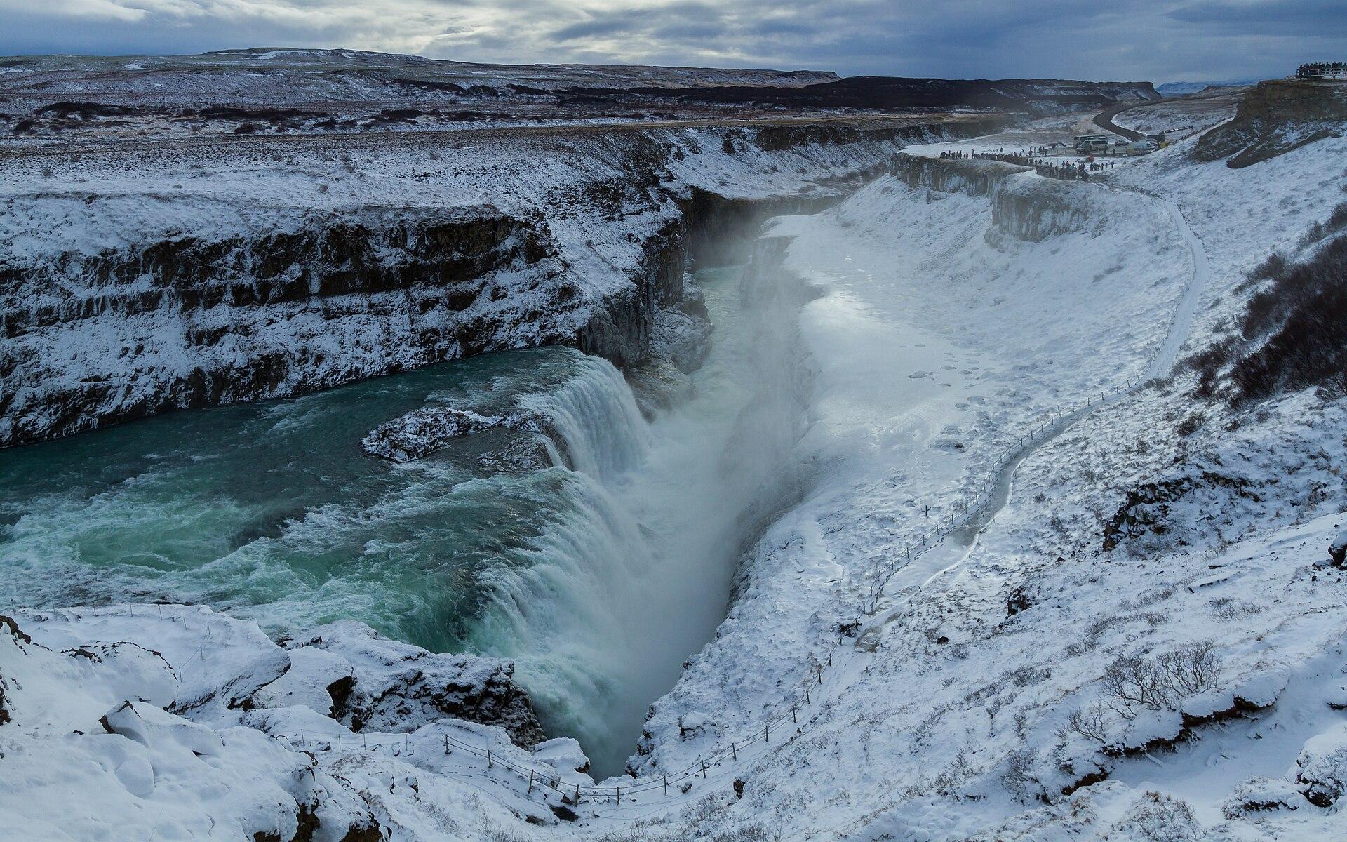 Iceland Waterfall jigsaw puzzle preview