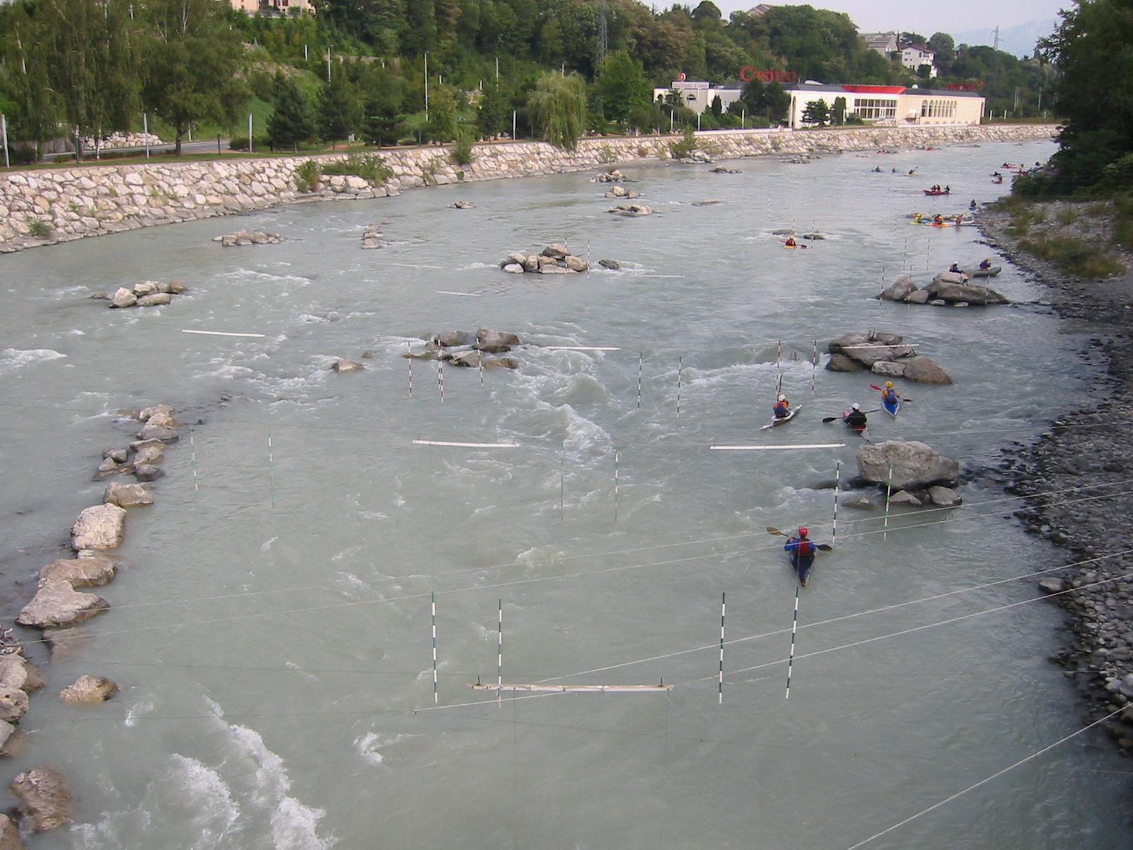 Kayaking on a River jigsaw puzzle preview