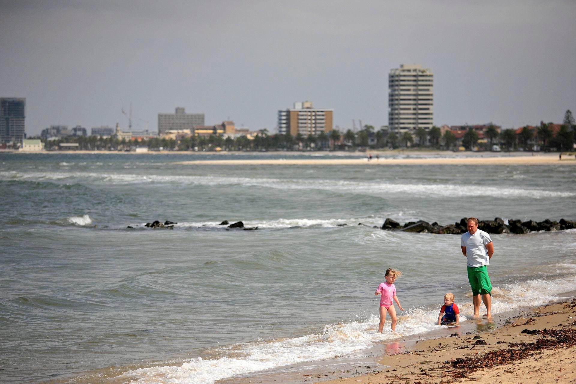 Kids at the Beach jigsaw puzzle preview