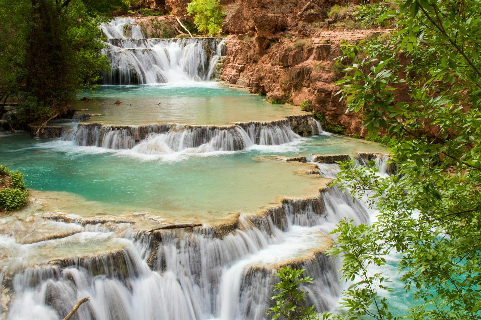 Landscape Of Waterfalls jigsaw puzzle preview