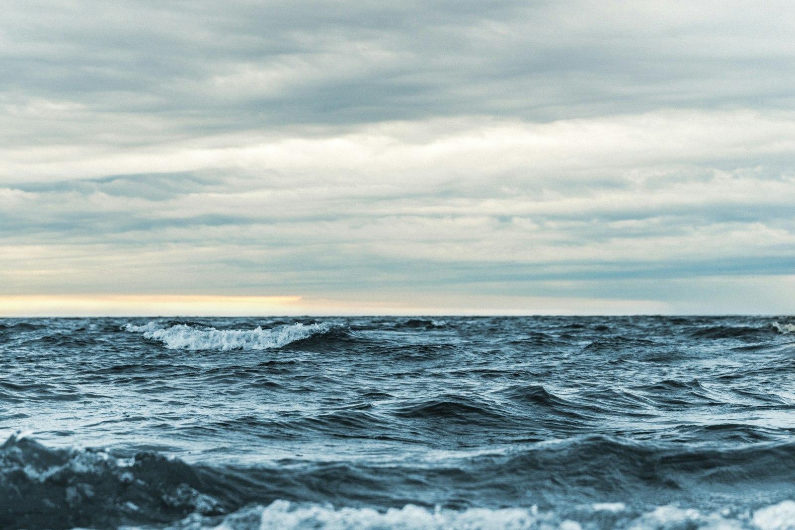 Landscape Photography Of Waves And Clouds jigsaw puzzle preview