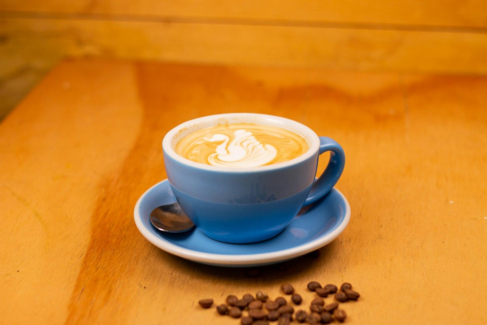 Latteart Coffee With Coffe Beans jigsaw puzzle preview
