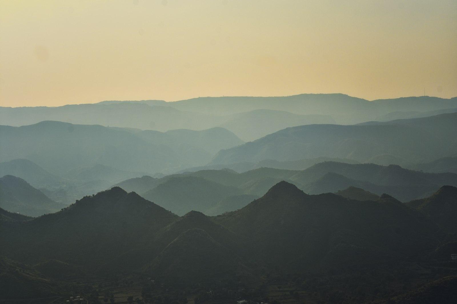 Layers Of Mountains jigsaw puzzle preview