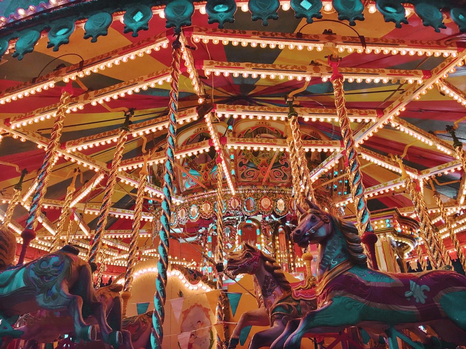 Lighted Carousel jigsaw puzzle preview