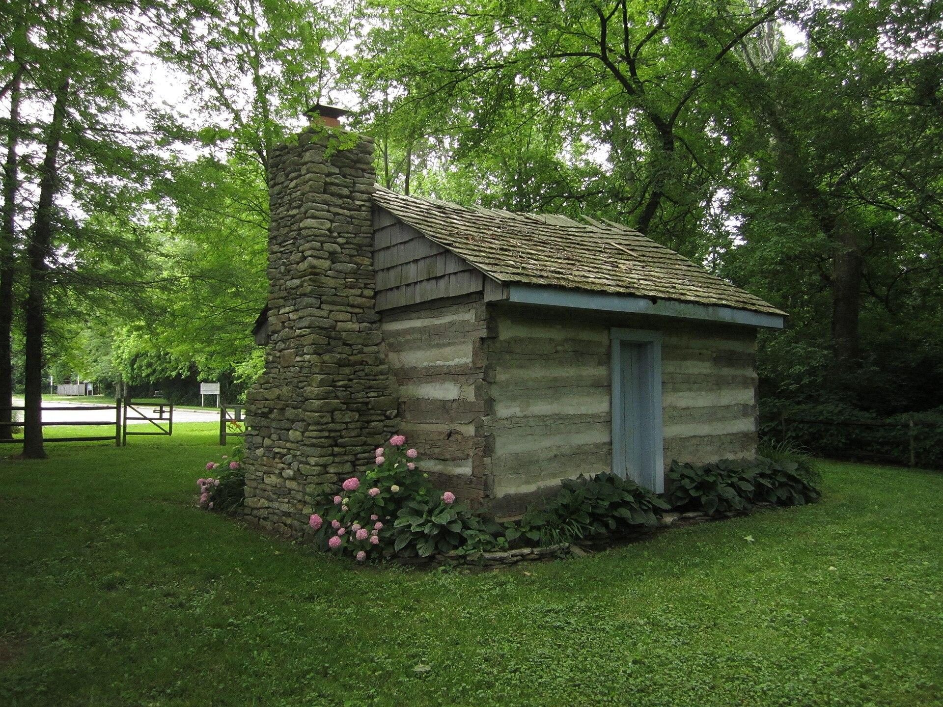 Log Cabin in the Woods jigsaw puzzle preview