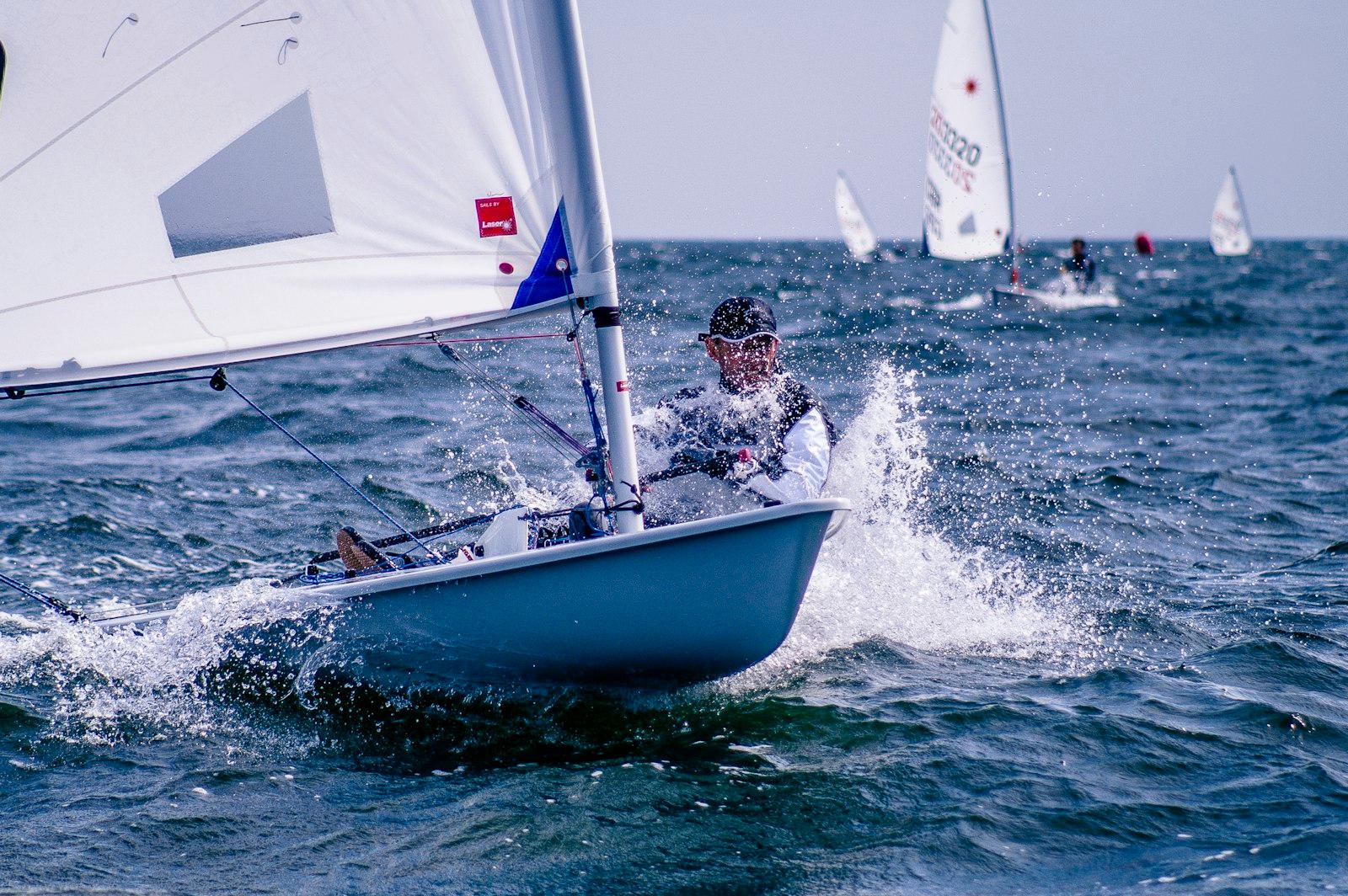 Man Riding Sailboat jigsaw puzzle preview
