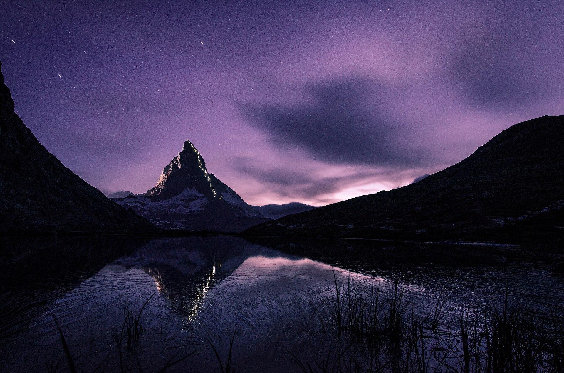 Matterhorn at Dawn jigsaw puzzle preview