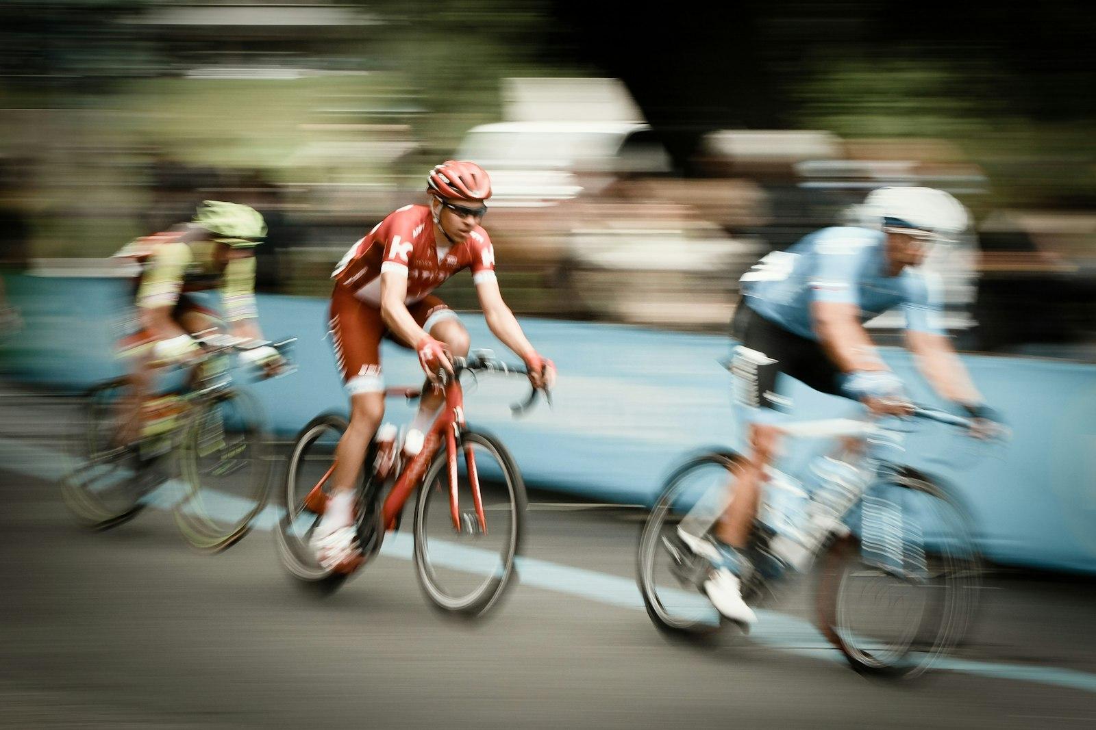 Men Cycling In Turin City jigsaw puzzle preview