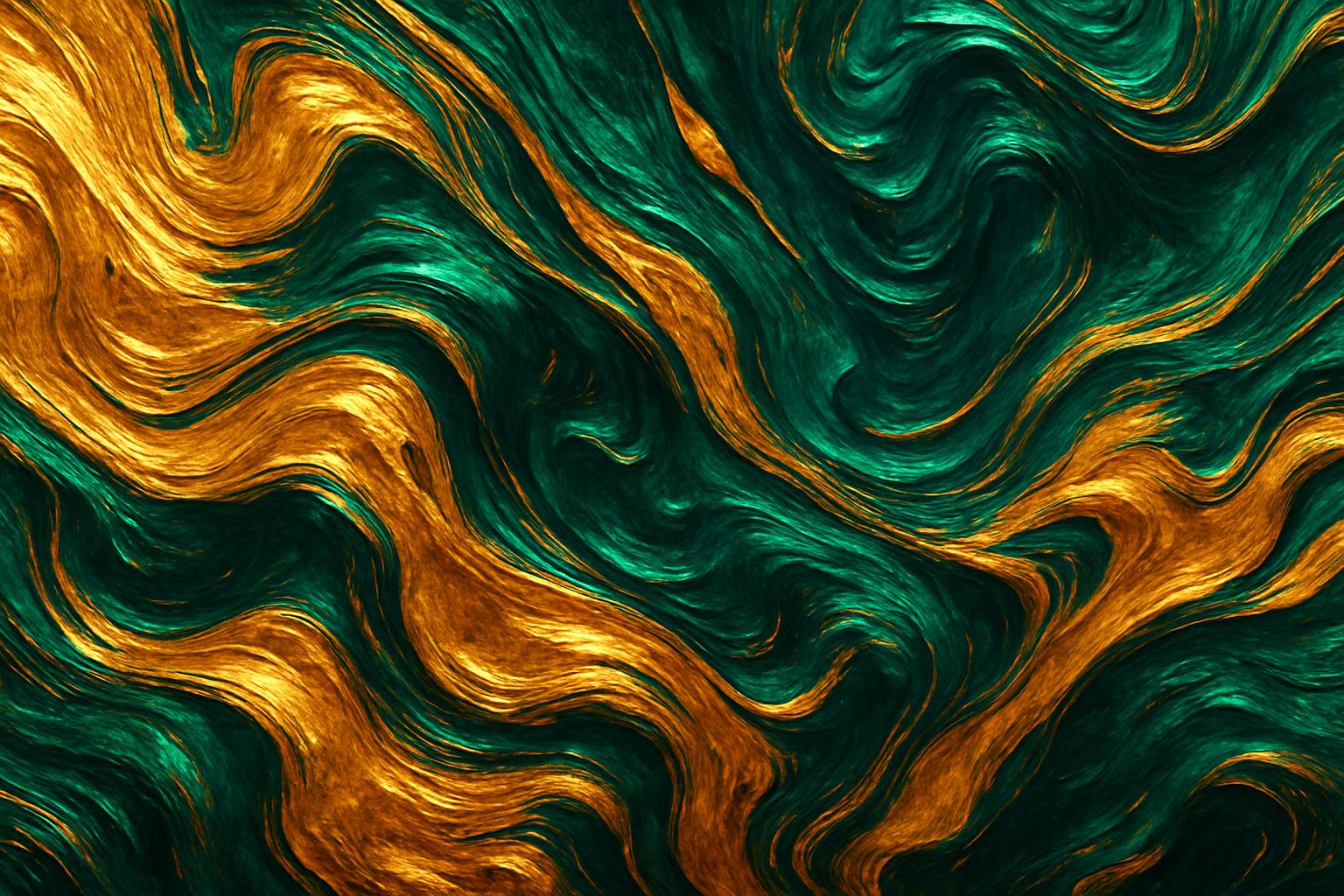 Molten Gold Abstract jigsaw puzzle preview