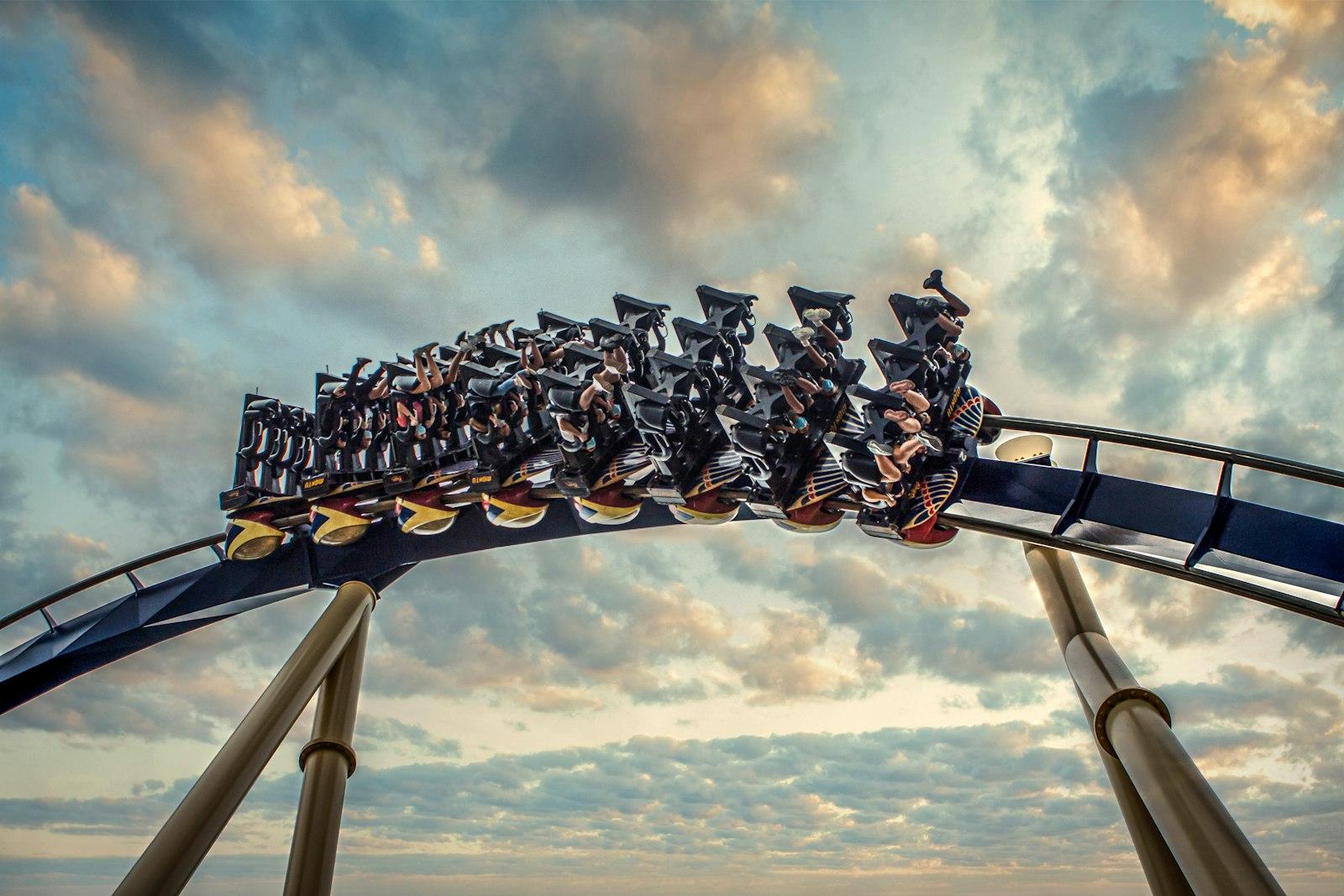 Montu At Busch Gardens Tampa! - - - If You Enjoy C jigsaw puzzle preview