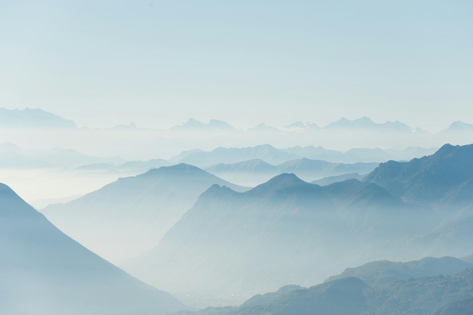Mountains Covered With Fogs jigsaw puzzle preview