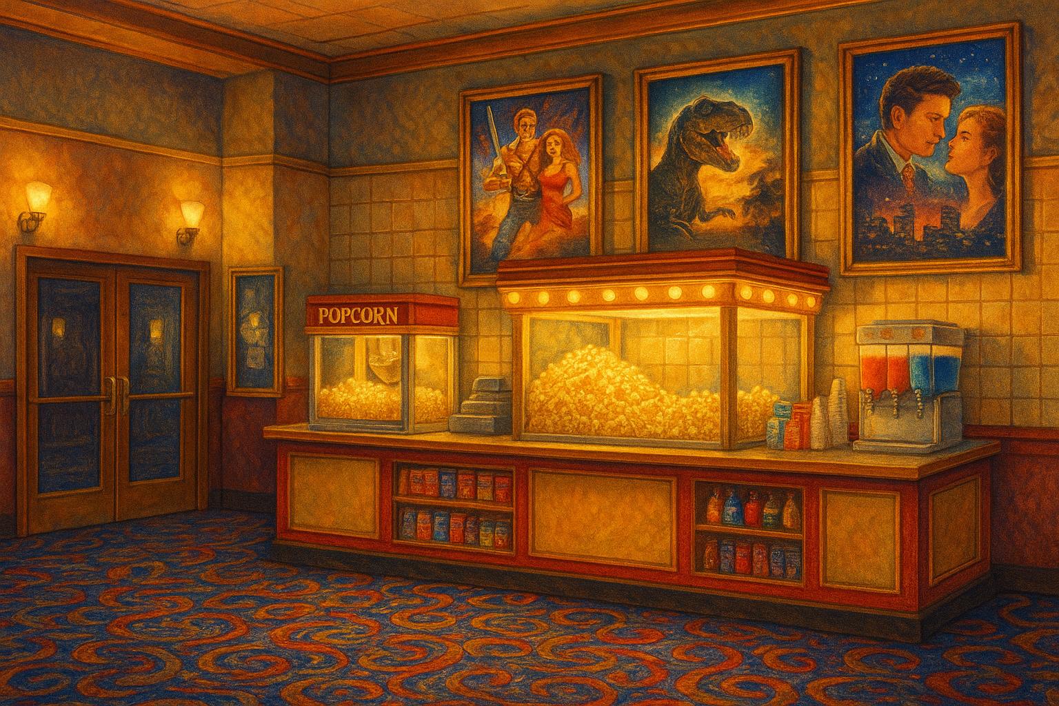 Movie Theater Lobby jigsaw puzzle preview