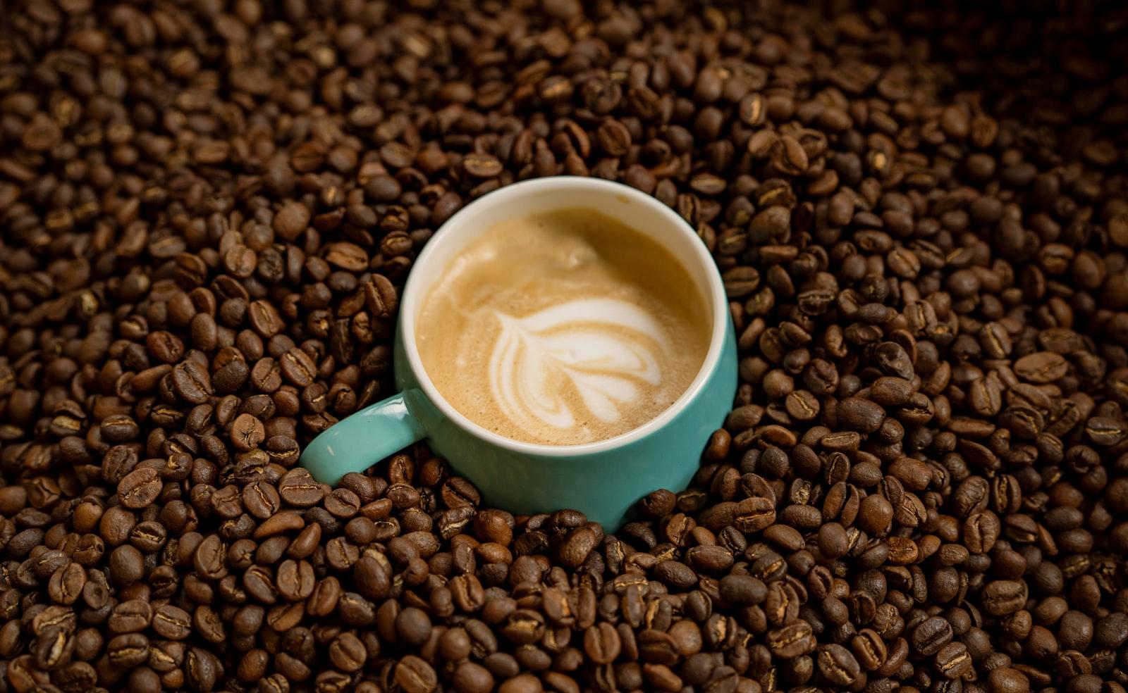 Mug Of Coffee Nestled In An Endless Sea Of Coffee jigsaw puzzle preview