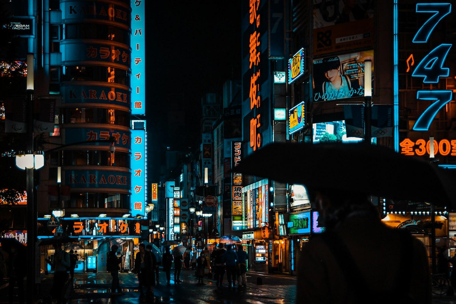Night In Tokyo jigsaw puzzle preview