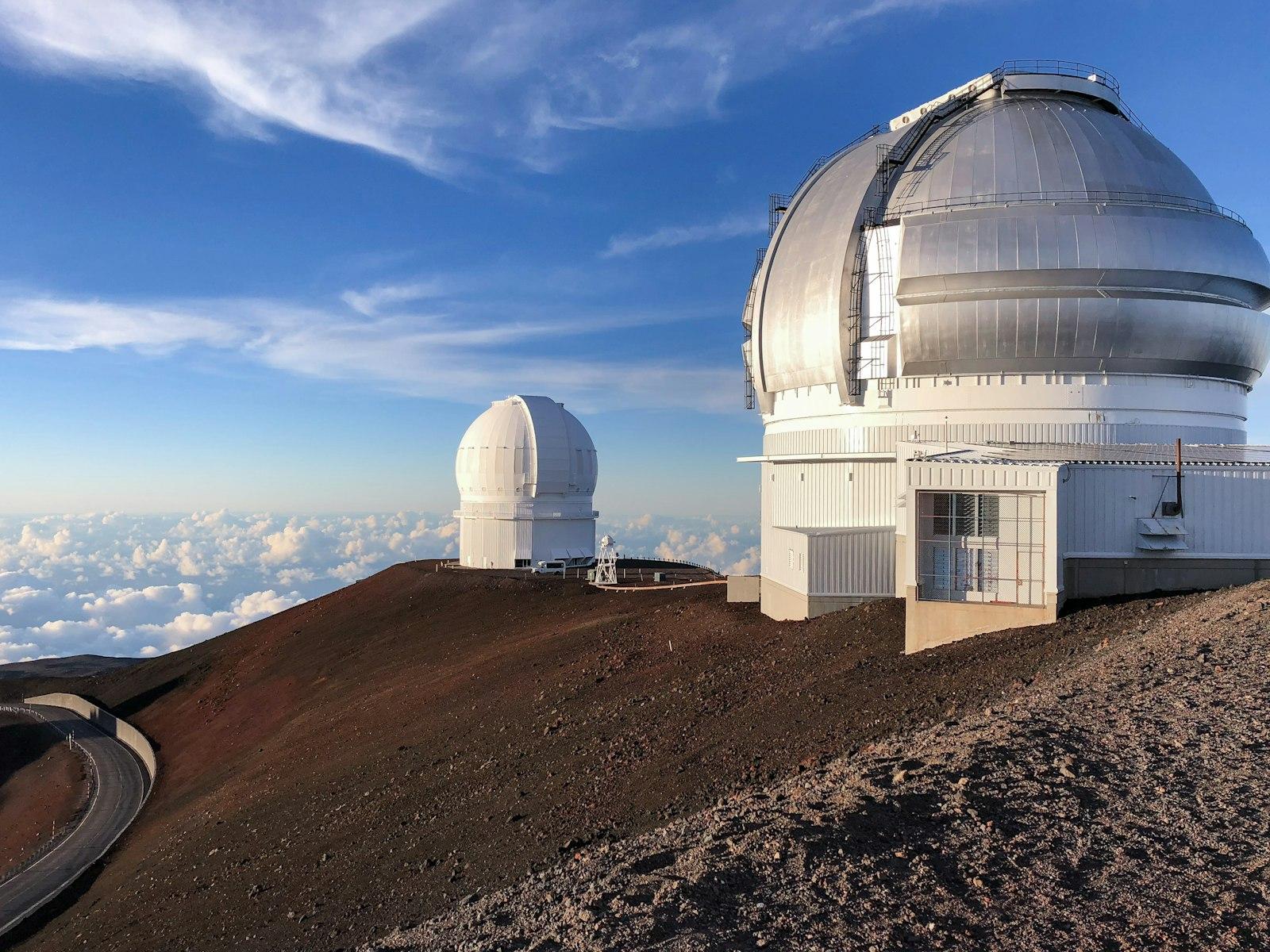 Observatories On The Summit Of Mauna Kea, Hawaii jigsaw puzzle preview