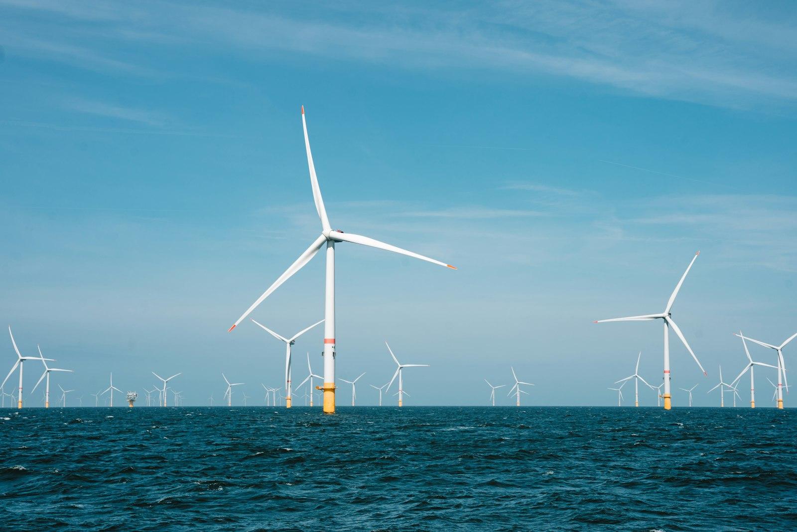Offshore Wind Turbines Producing Renewable Energy jigsaw puzzle preview