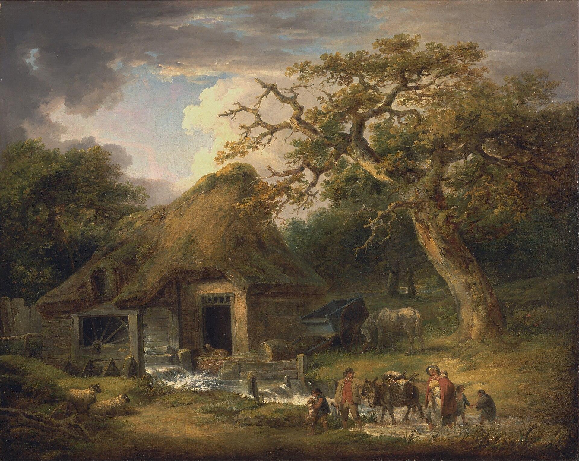 Old Water Mill jigsaw puzzle preview