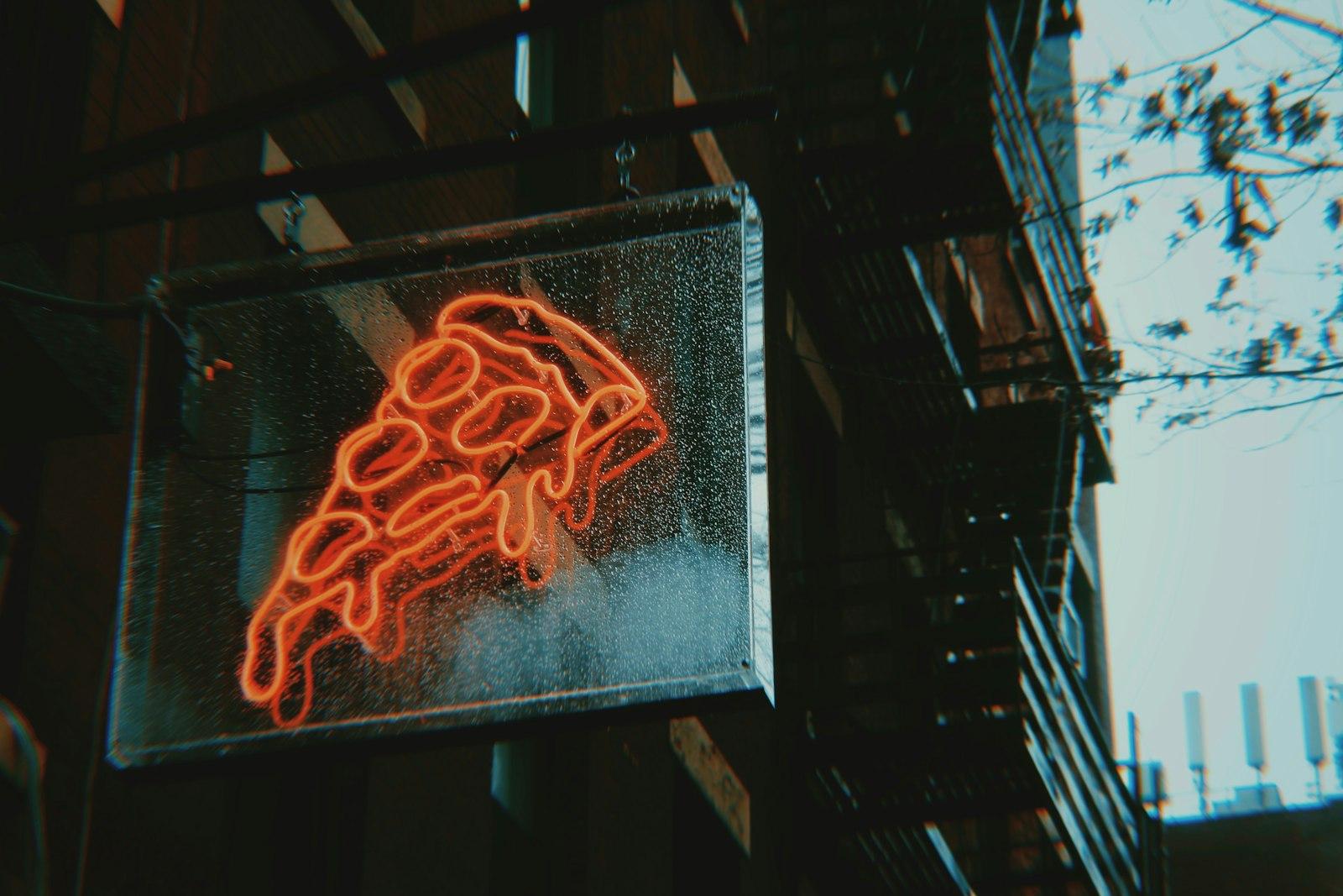 Orange Pizza Slice LED Sign jigsaw puzzle preview