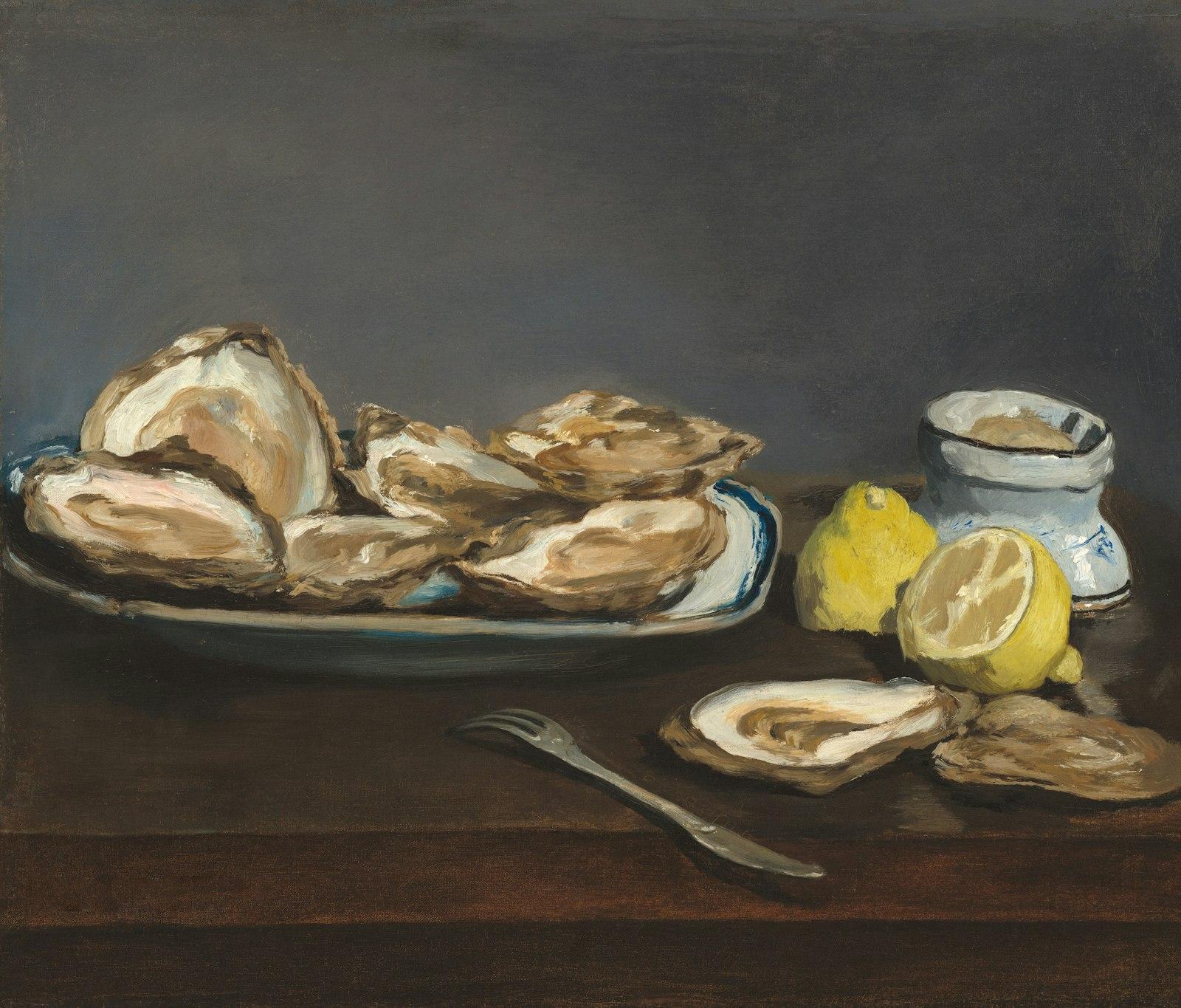 Oysters 1862 Edouard Manet Associated Names Edouar jigsaw puzzle preview