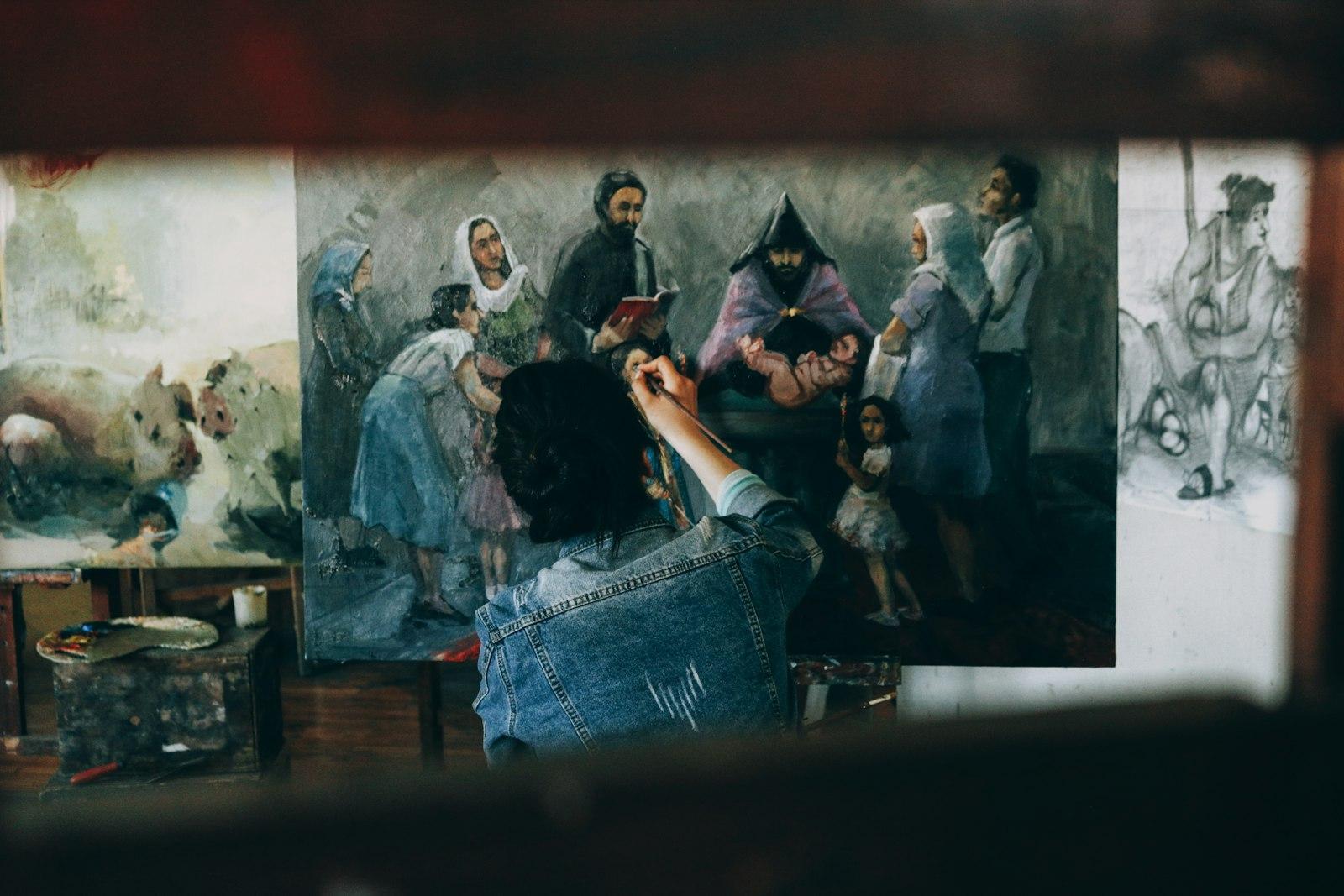 Painter jigsaw puzzle preview