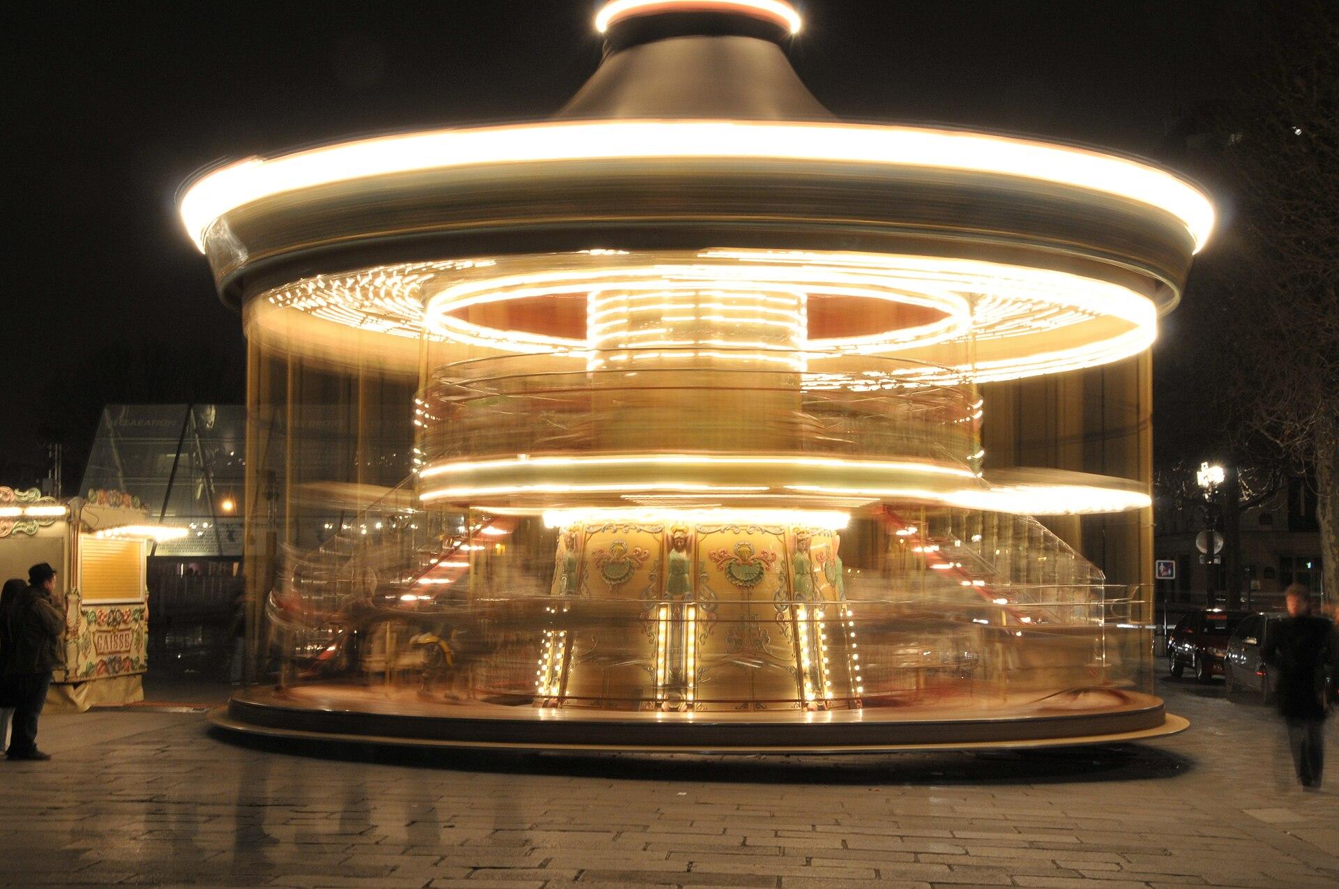 Paris Carousel jigsaw puzzle preview