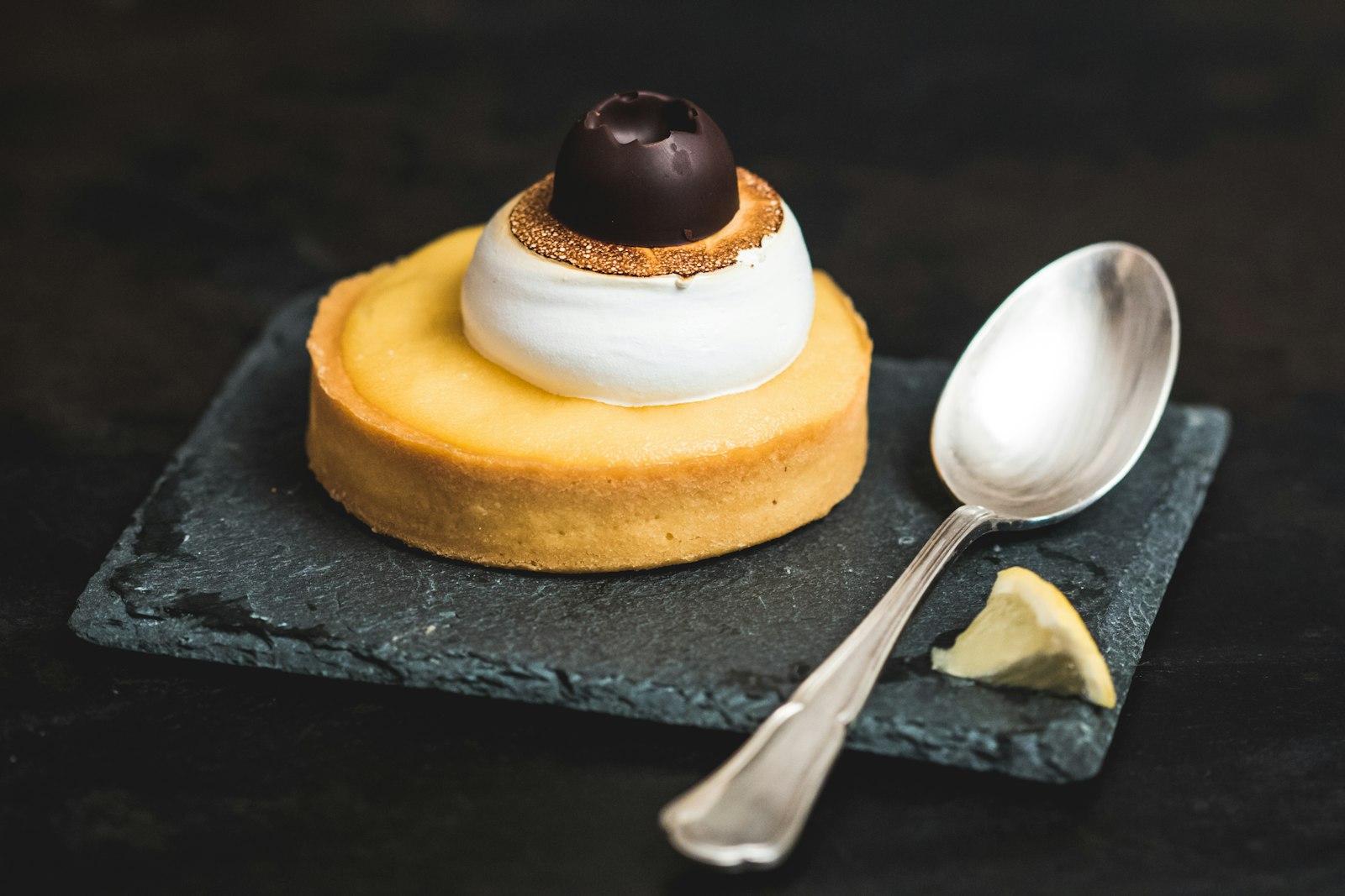 Pastry With Cream And Spoon jigsaw puzzle preview