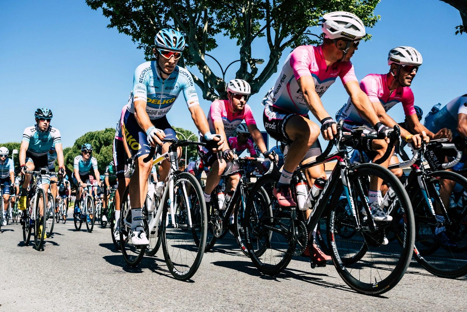 People Riding On Bicycle During Daytime jigsaw puzzle preview