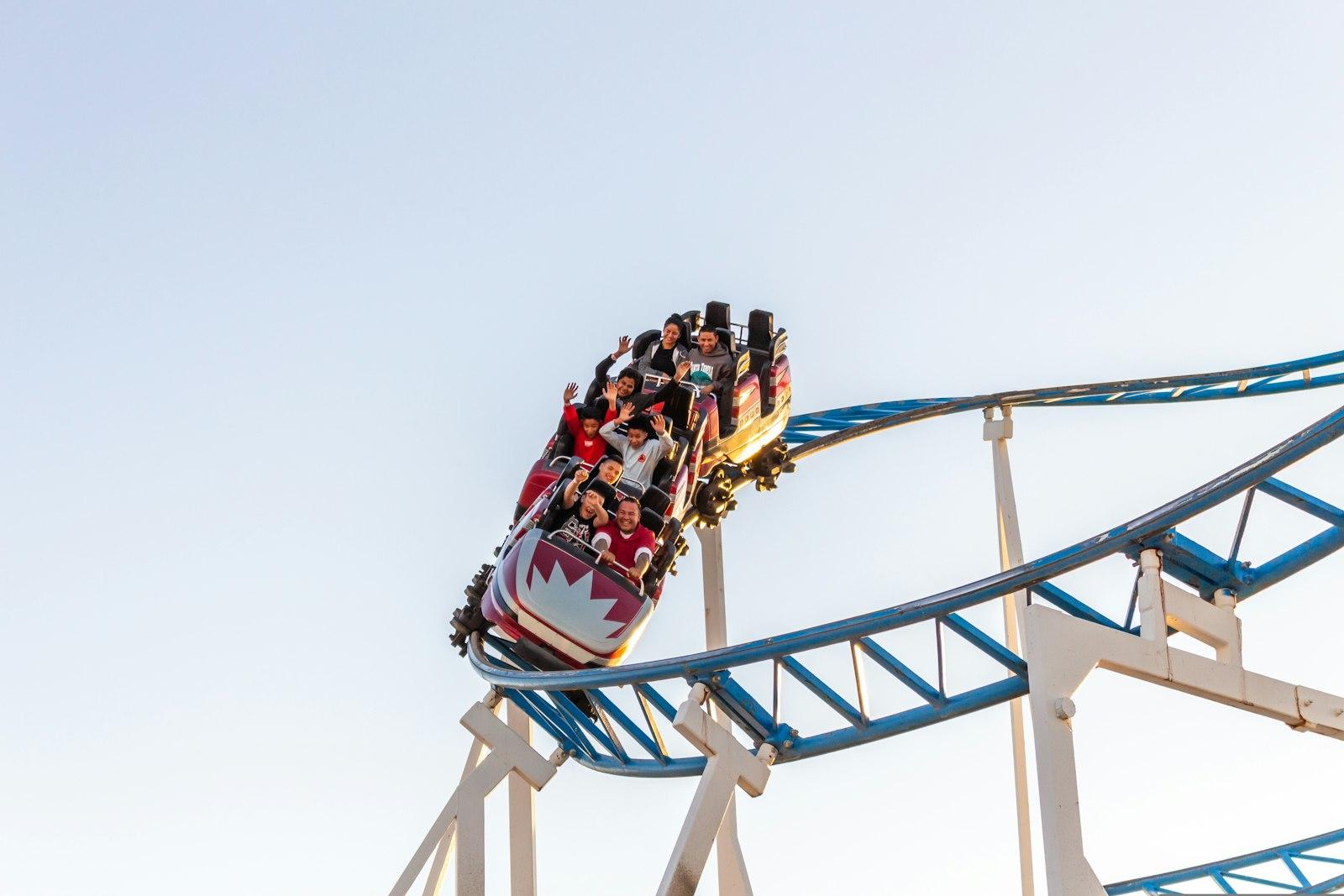 People Riding Roller Coaster During Daytime jigsaw puzzle preview