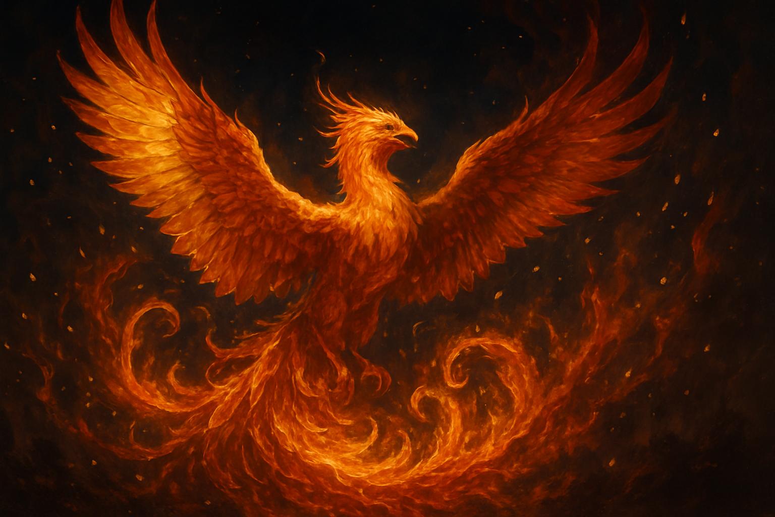 Phoenix Rising jigsaw puzzle preview