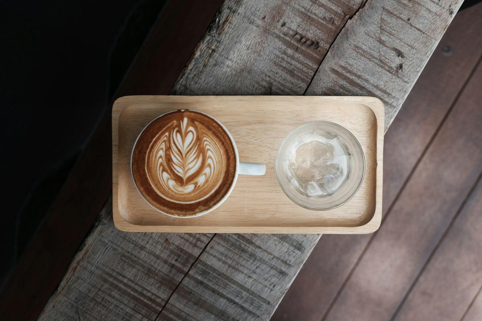 Photo Of Coffee Latte On Tray jigsaw puzzle preview