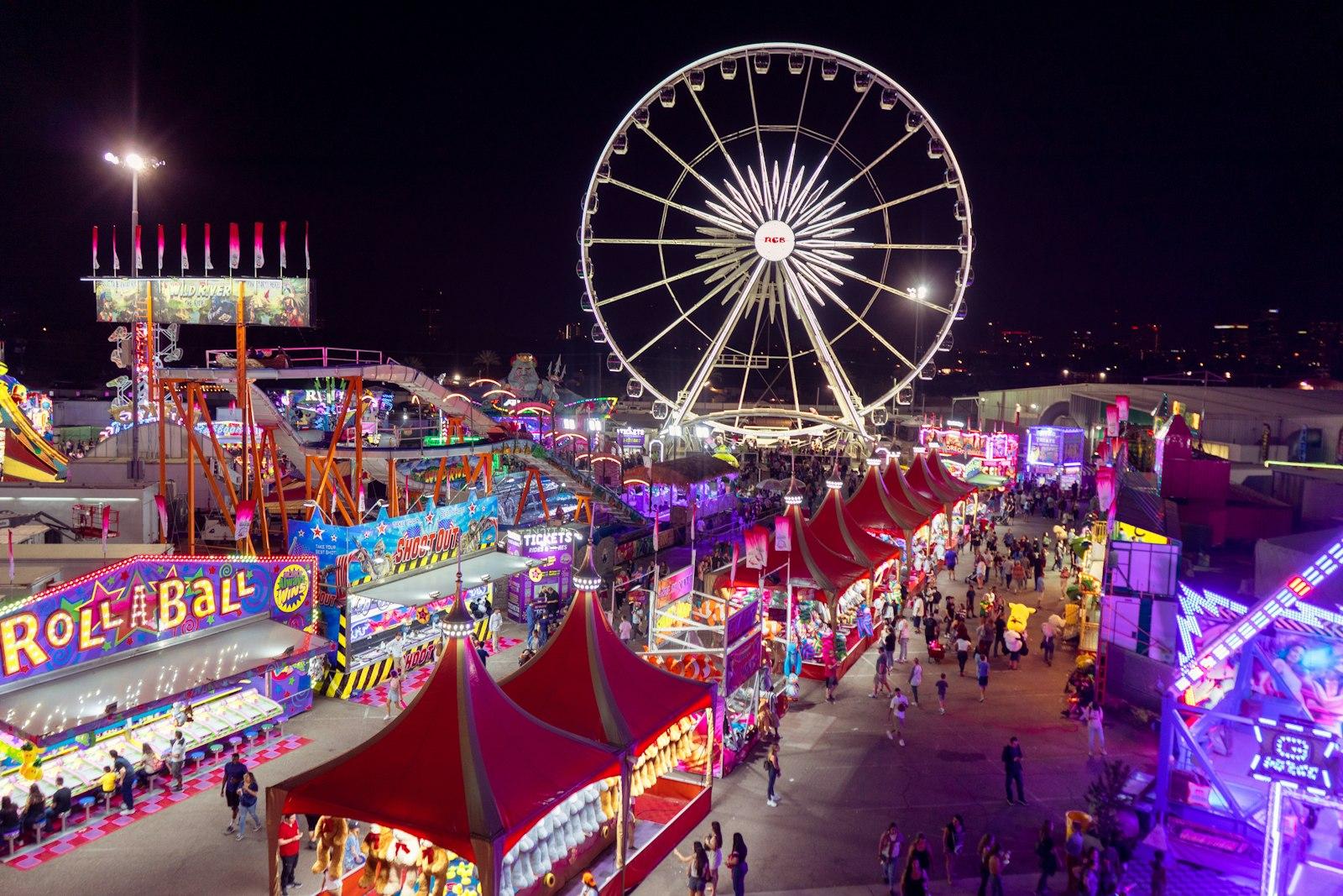 Photo Of Ferris Wheel jigsaw puzzle preview