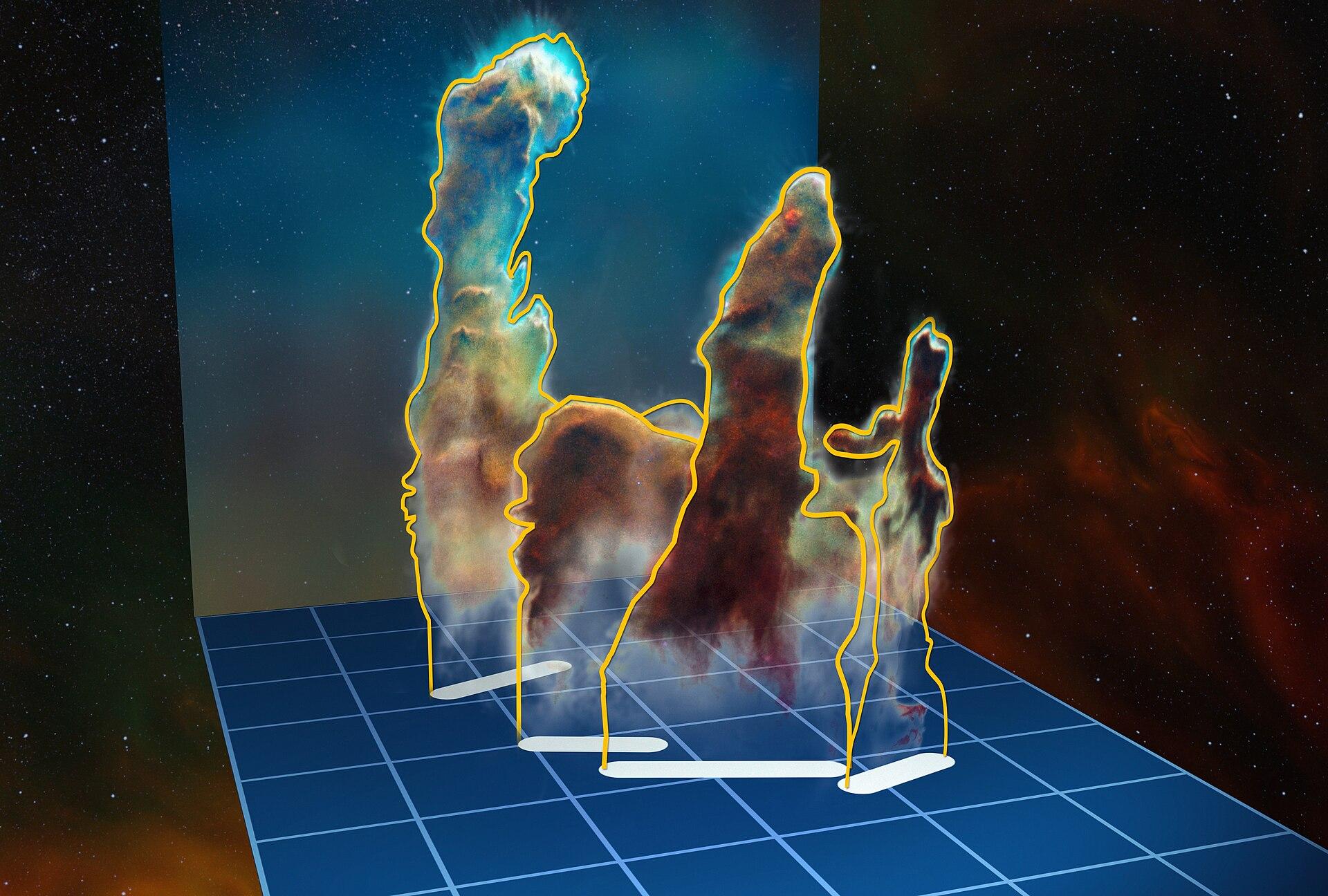 Pillars of Creation jigsaw puzzle preview