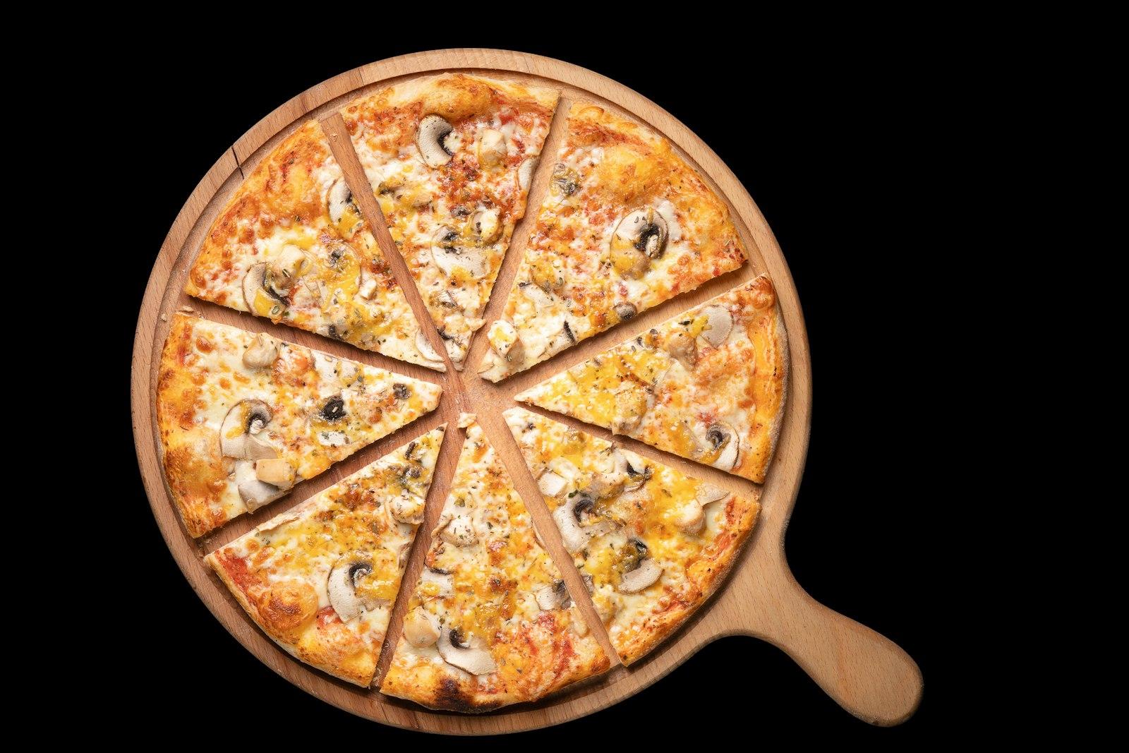 Pizza With Mushrooms jigsaw puzzle preview