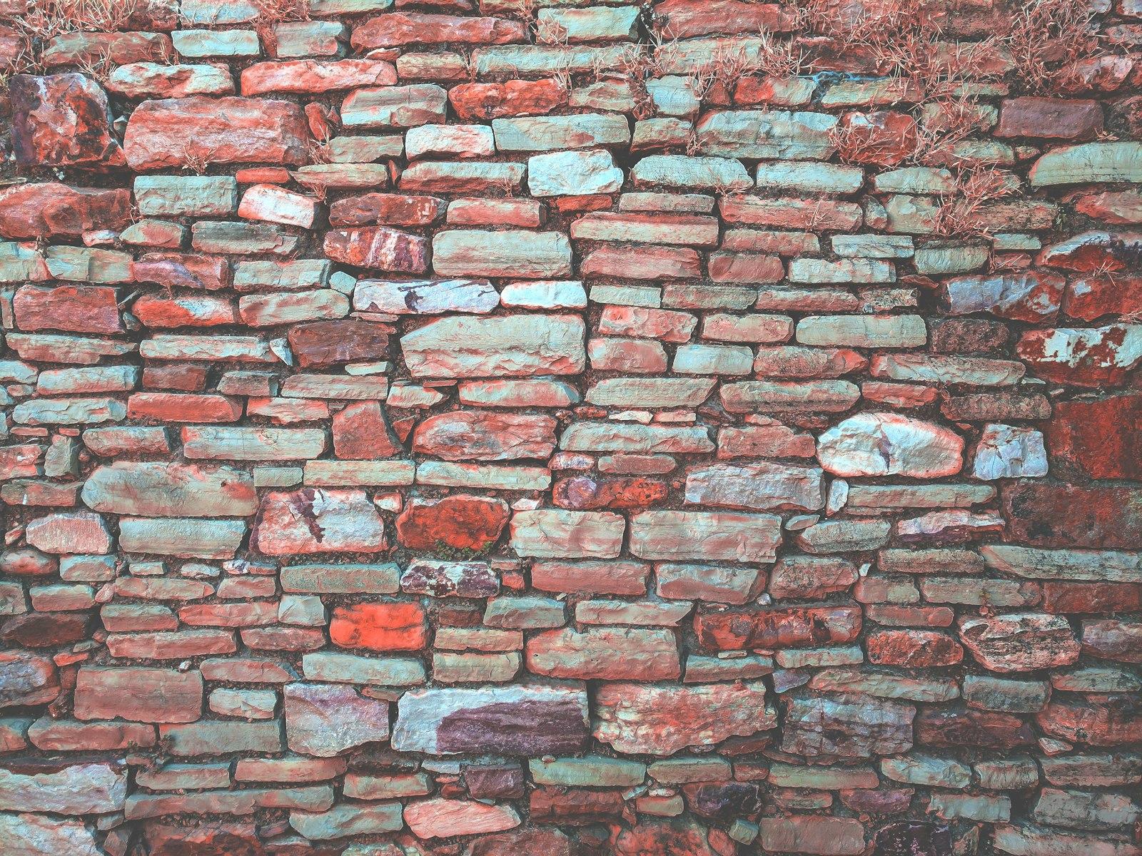 Red Pavement Bricked Wall jigsaw puzzle preview